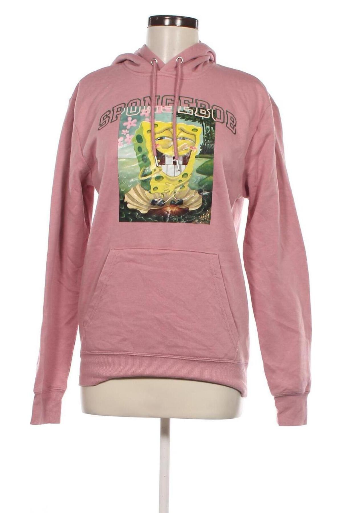 Damen Sweatshirt Nickelodeon, Größe S, Farbe Aschrosa, Preis 8,49 €