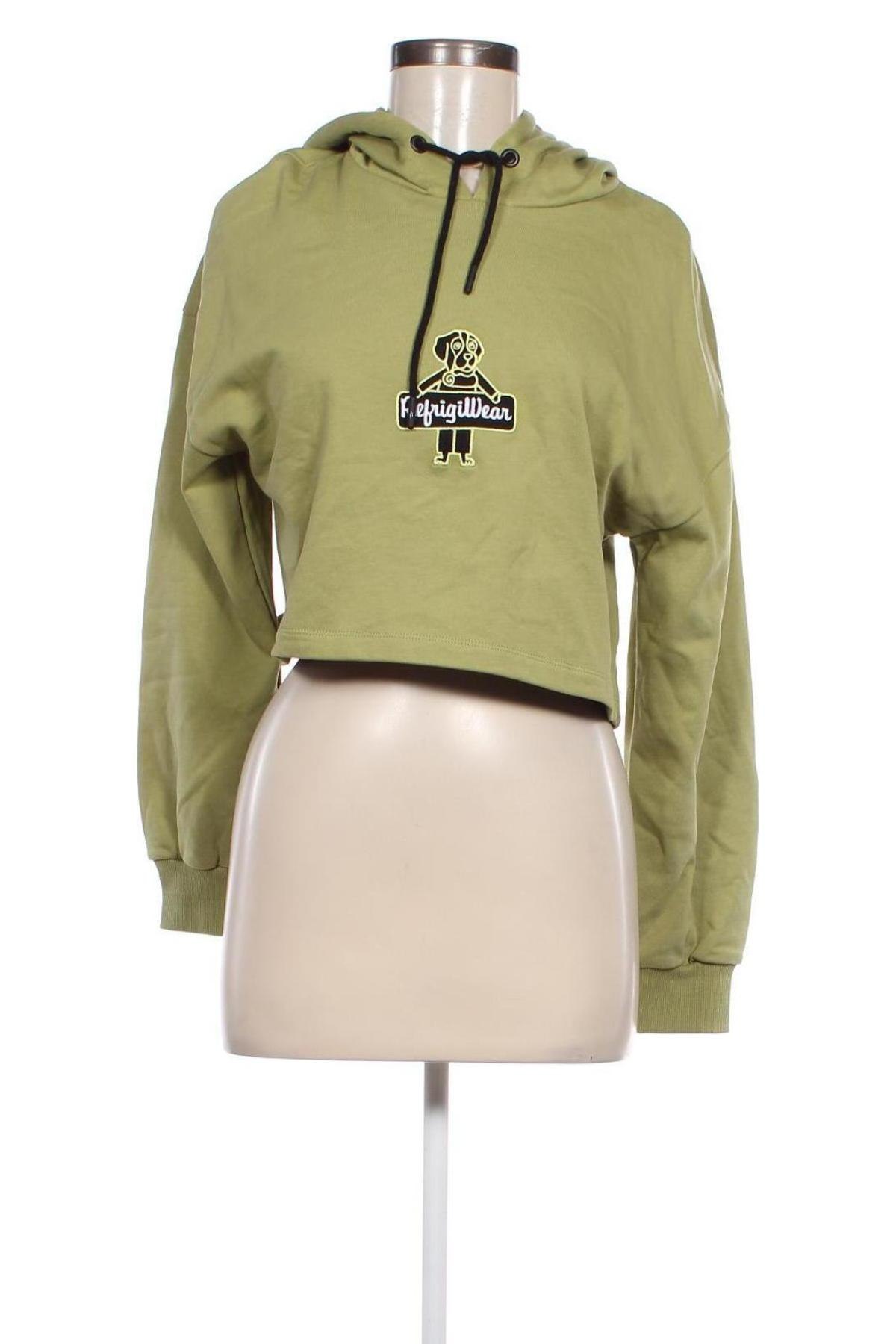 Damen Sweatshirt RefrigiWear, Größe S, Farbe Grün, Preis 17,99 €