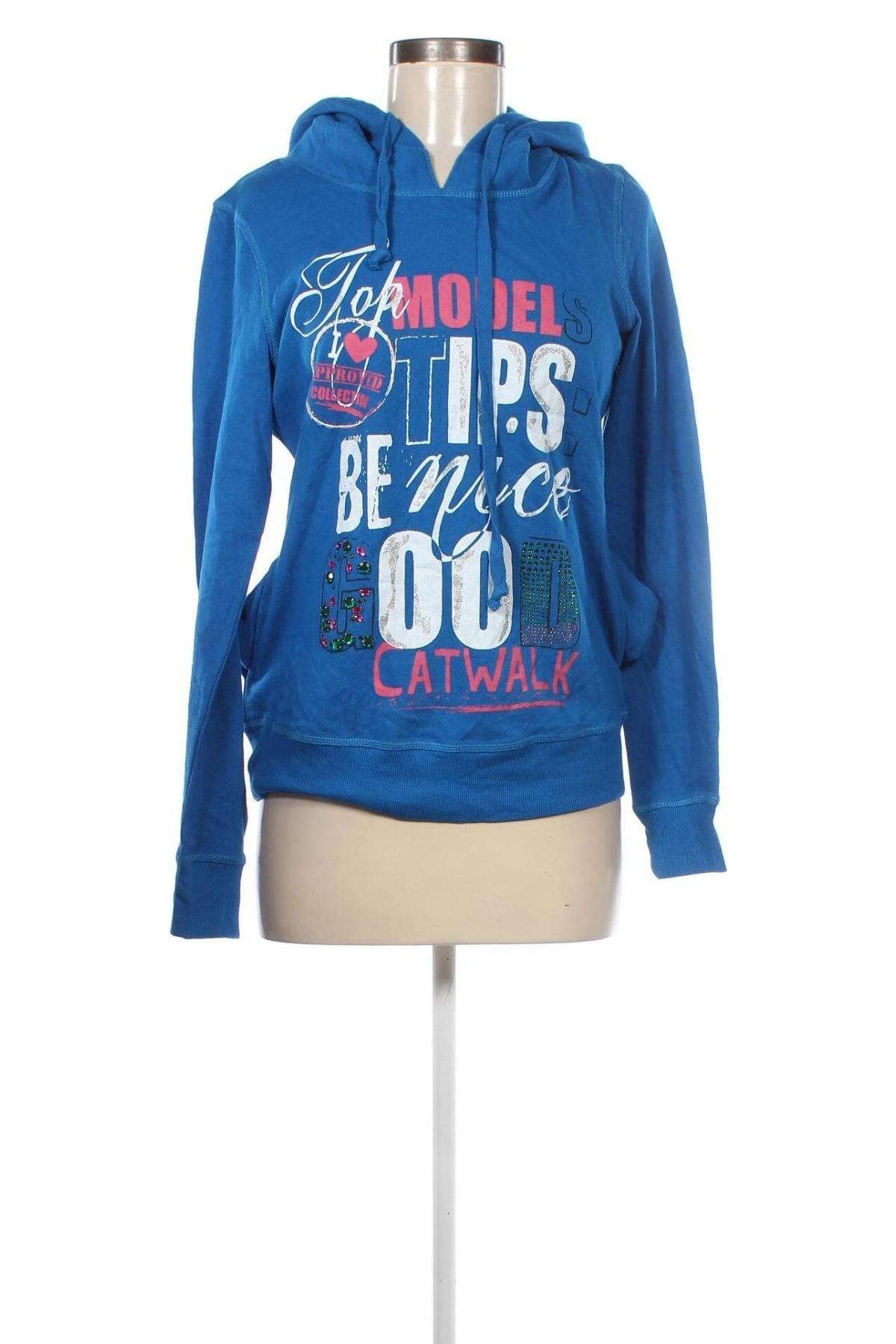 Damen Sweatshirt Yes! Miss, Größe M, Farbe Blau, Preis € 9,49