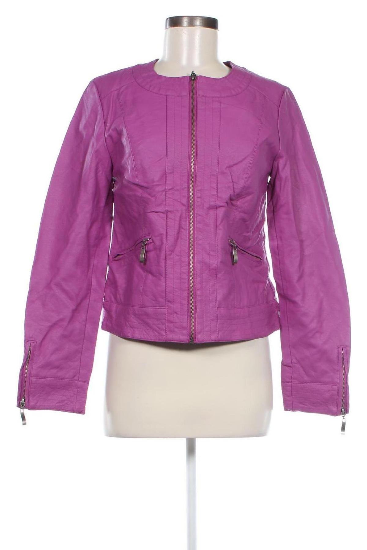 Damen Lederjacke Bpc Bonprix Collection, Größe S, Farbe Lila, Preis € 29,49