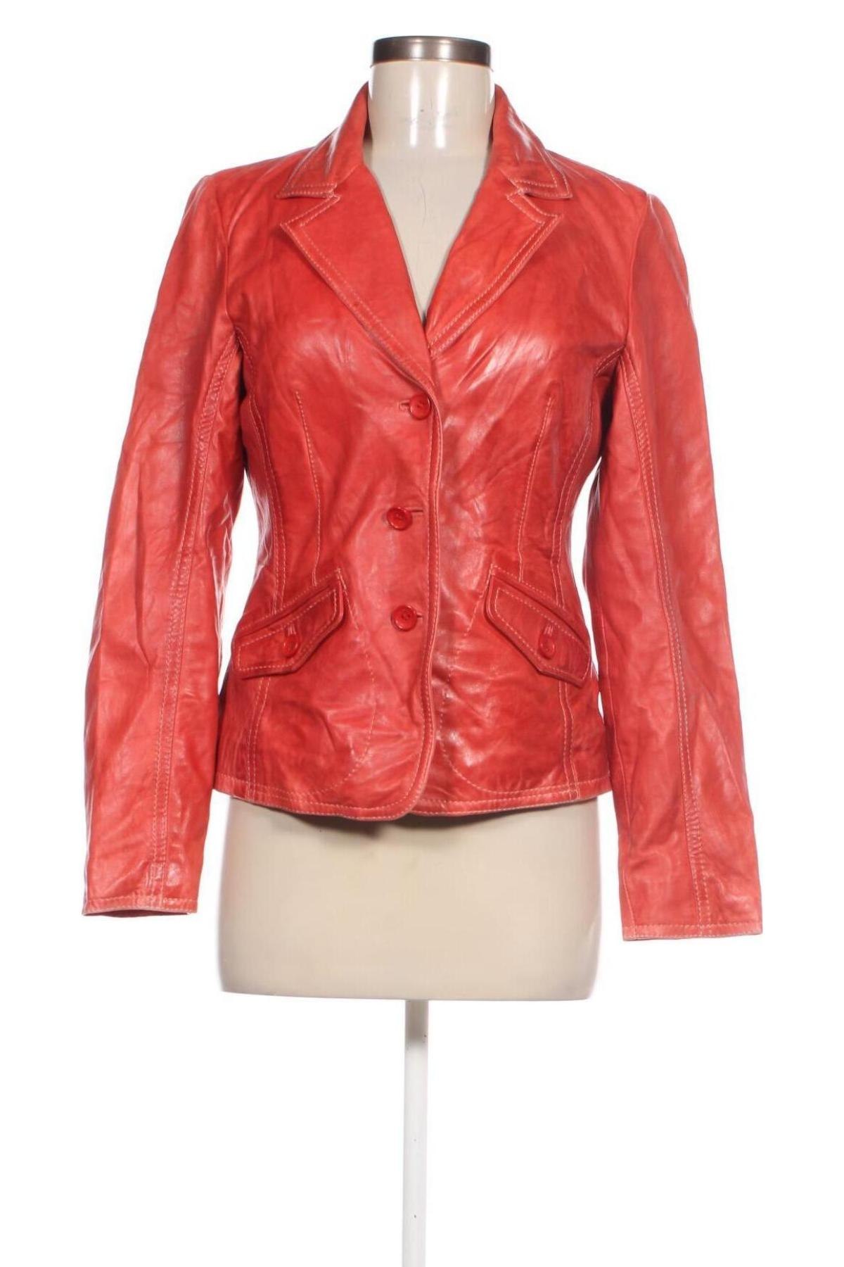 Damen Lederjacke Gipsy, Größe S, Farbe Rot, Preis 62,99 €