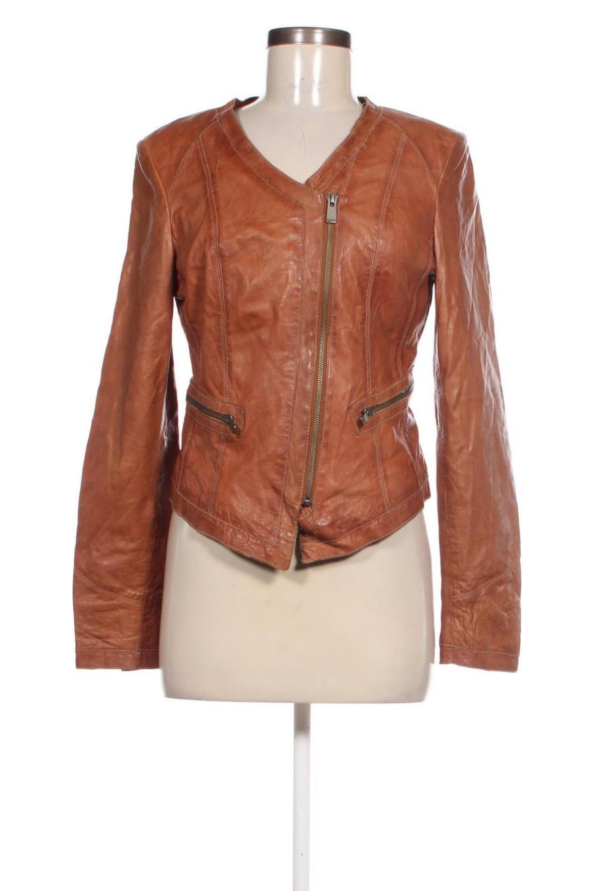 Damen Lederjacke Jofama, Größe M, Farbe Braun, Preis € 62,99