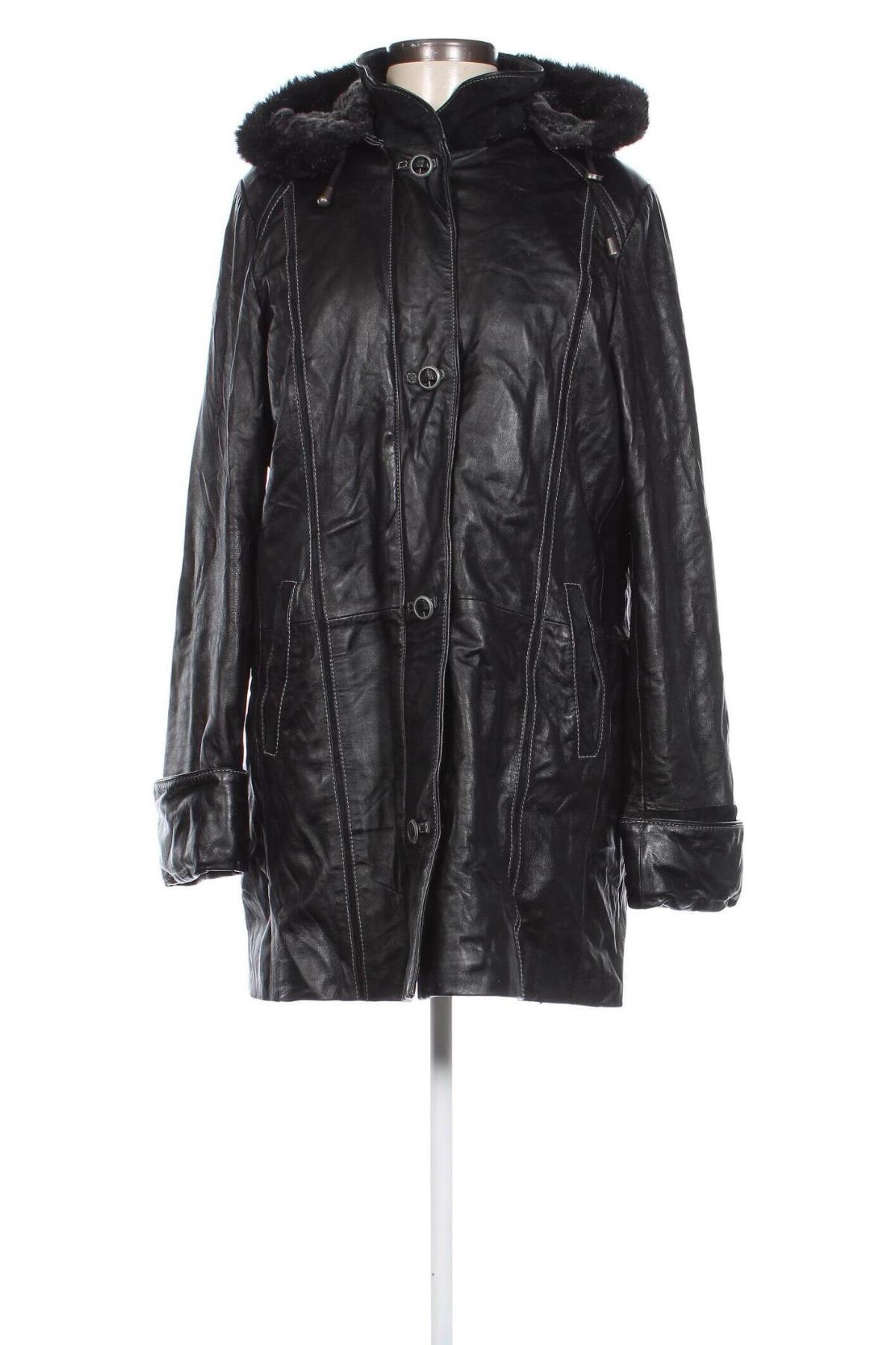 Damen Lederjacke SAKI, Größe L, Farbe Schwarz, Preis € 169,99