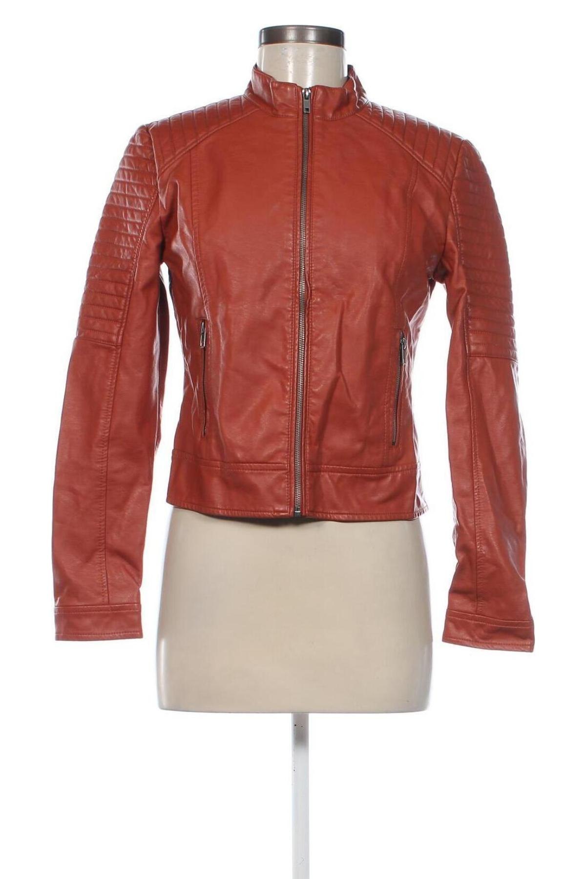 Damen Lederjacke Sisters Point, Größe S, Farbe Braun, Preis 23,99 €