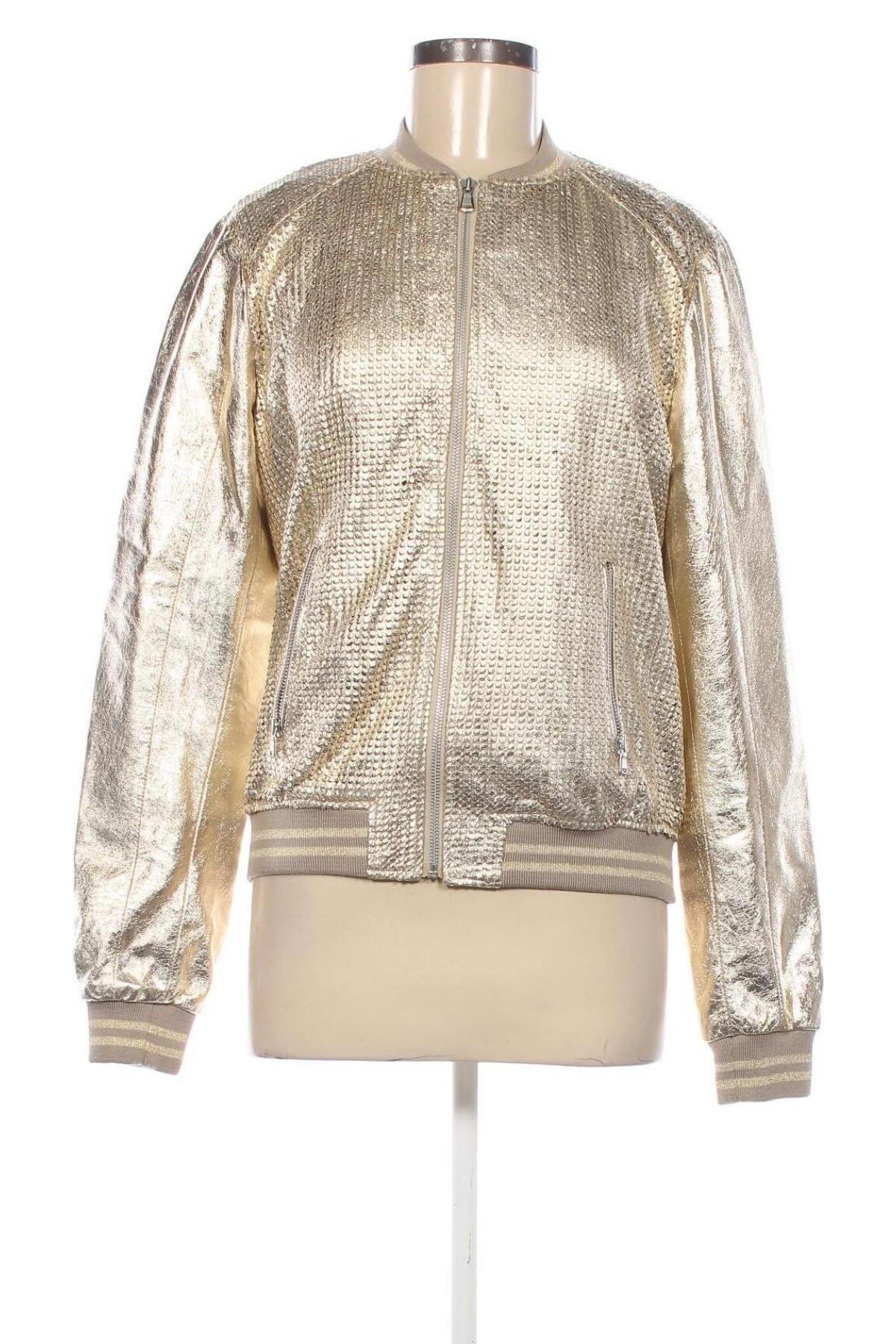 Damen Lederjacke Vera Pelle, Größe XL, Farbe Golden, Preis 34,99 €