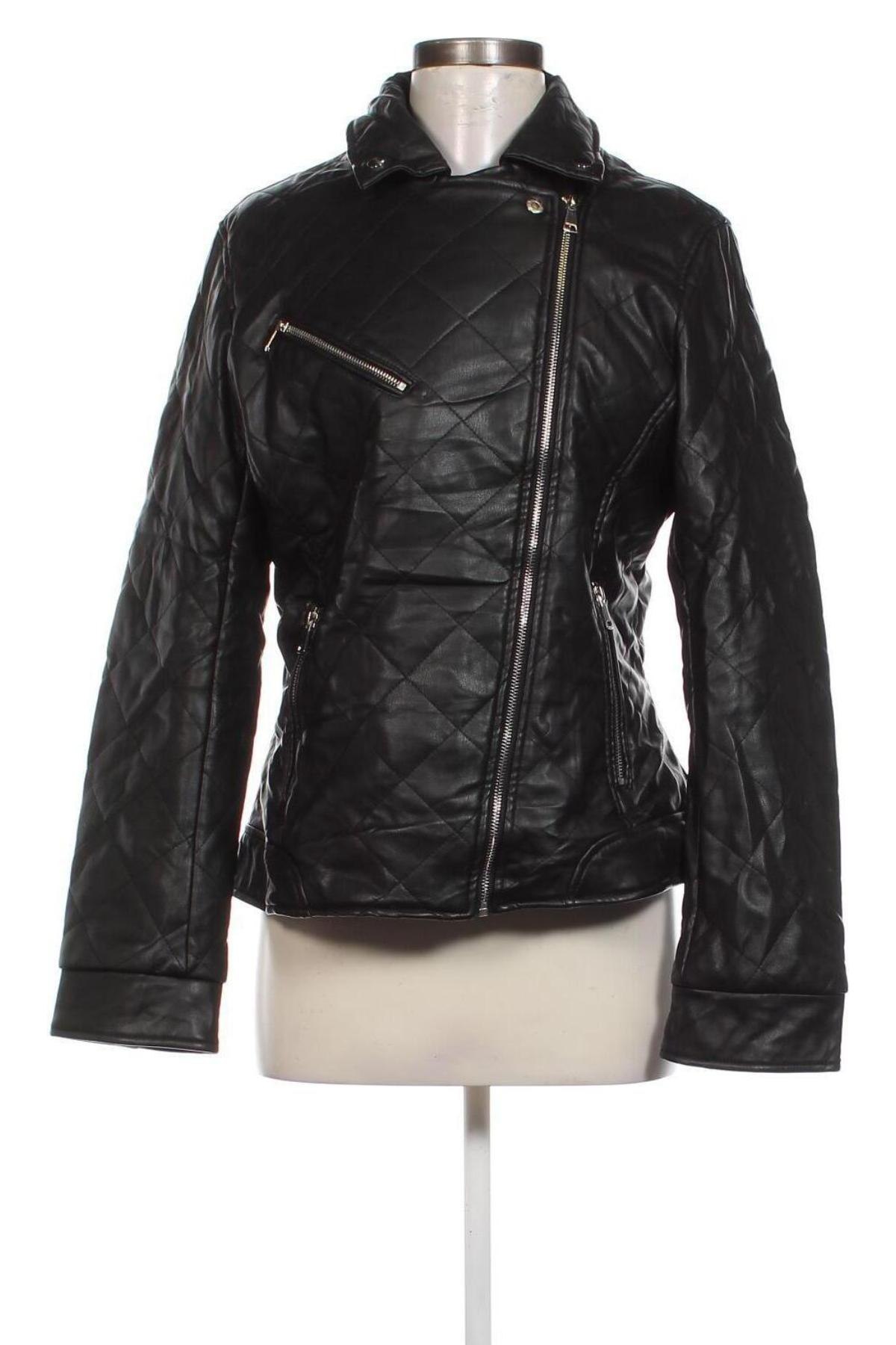 Damen Lederjacke Zuiki, Größe XXL, Farbe Schwarz, Preis 30,99 €