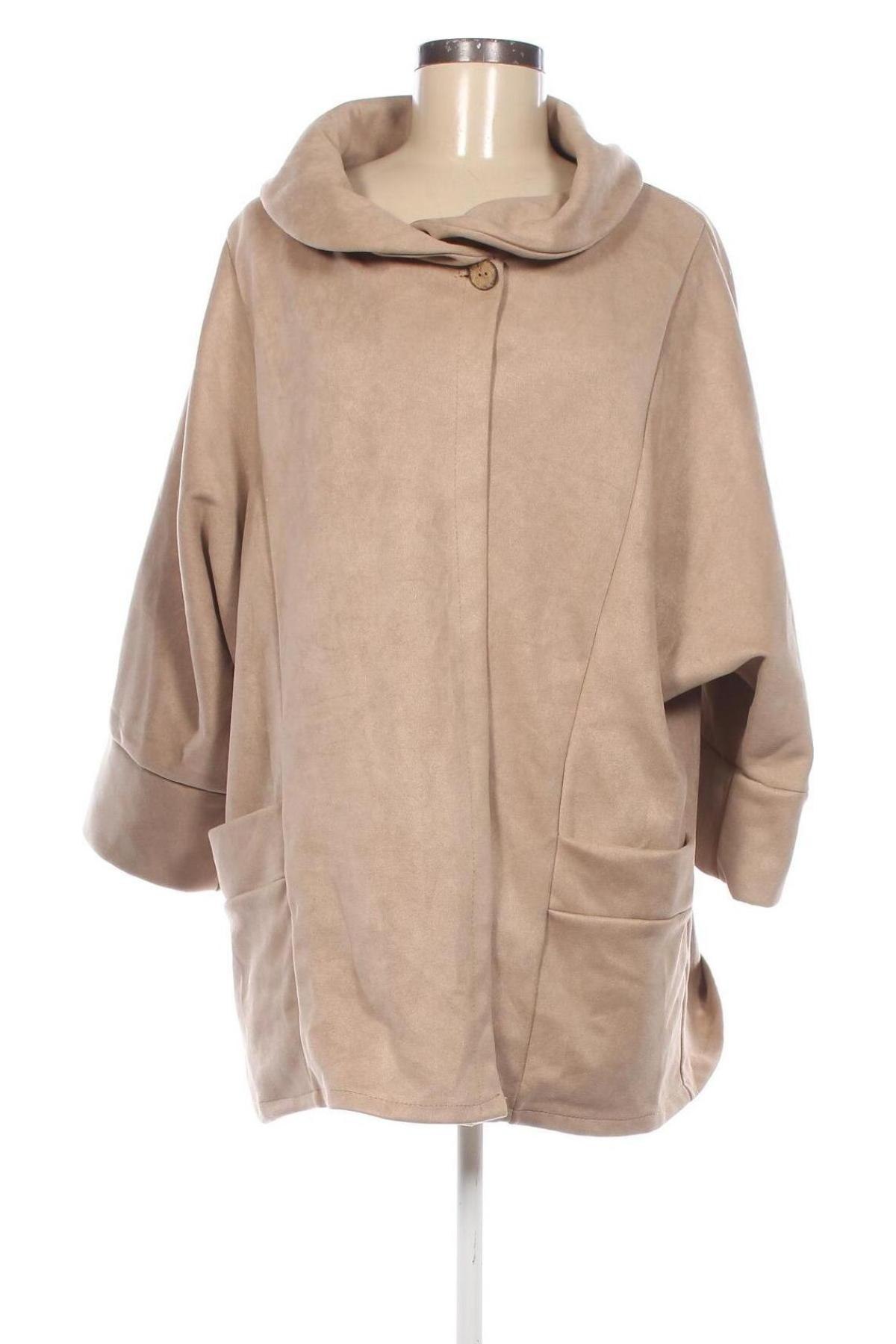 Damenmantel, Größe L, Farbe Beige, Preis € 14,99