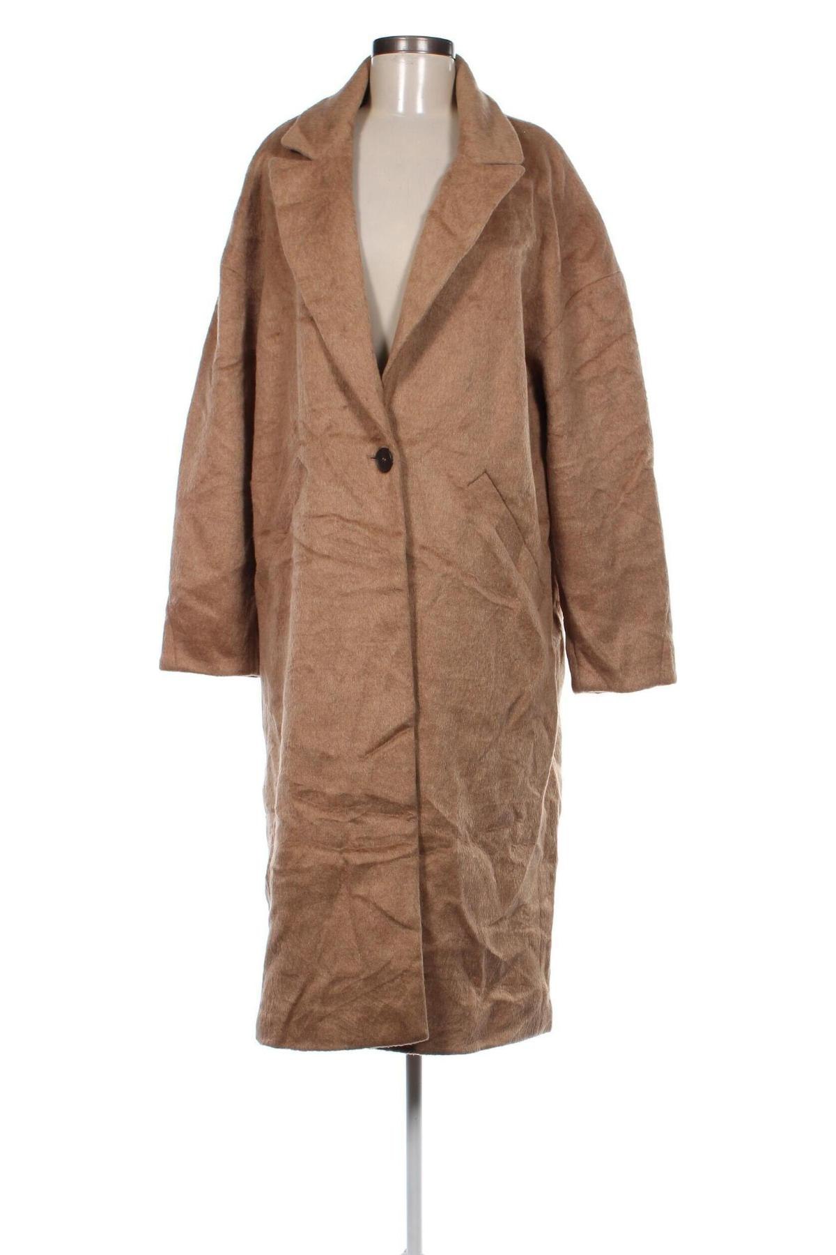 Damenmantel French Connection, Größe L, Farbe Beige, Preis € 120,49