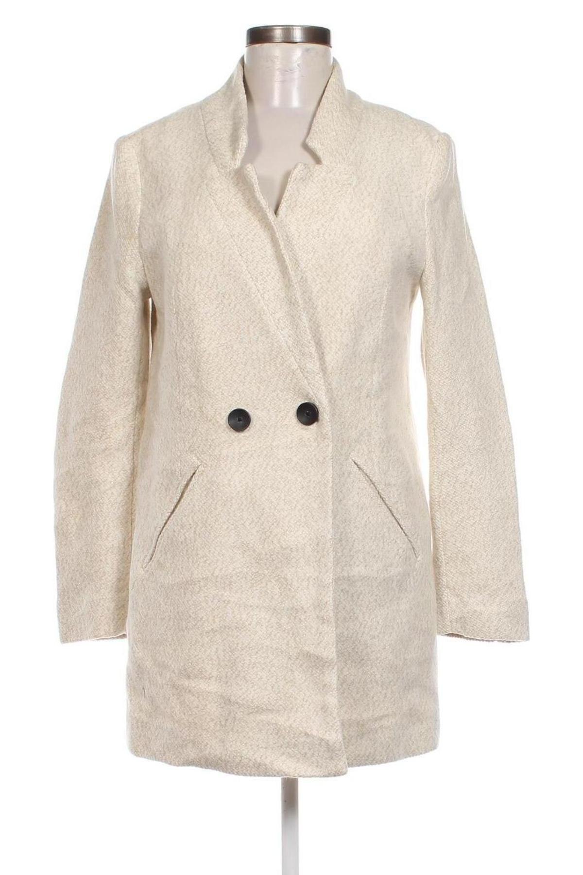 Damenmantel Stradivarius, Größe M, Farbe Beige, Preis € 14,99