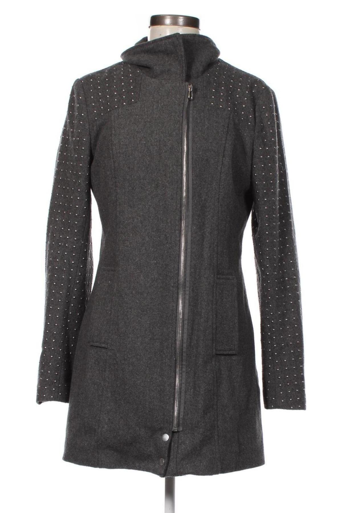 Damenmantel Vero Moda, Größe M, Farbe Grau, Preis 19,99 €