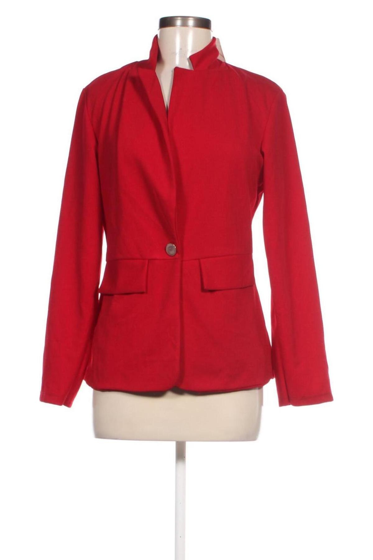 Damen Blazer, Größe M, Farbe Rot, Preis 24,99 €