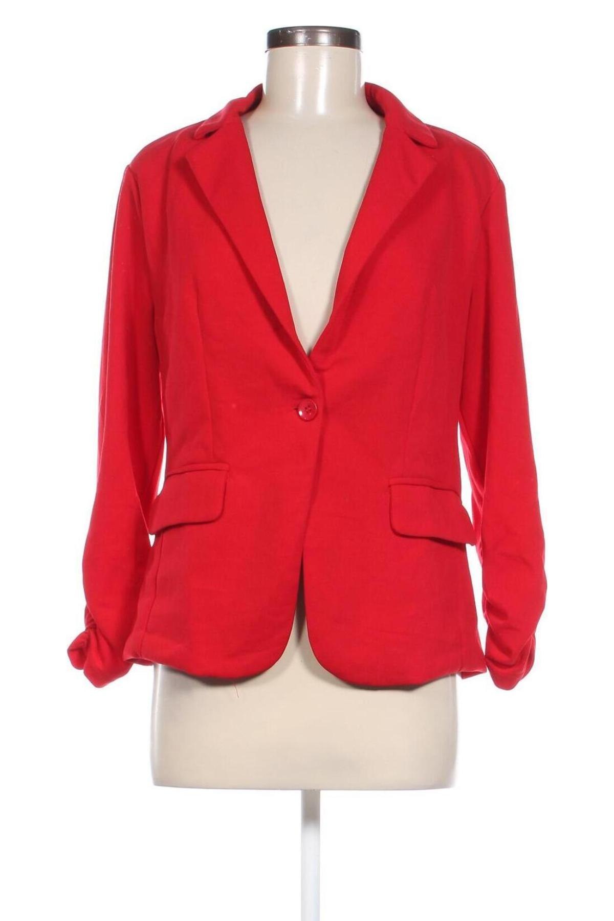 Damen Blazer, Größe M, Farbe Rot, Preis € 8,99