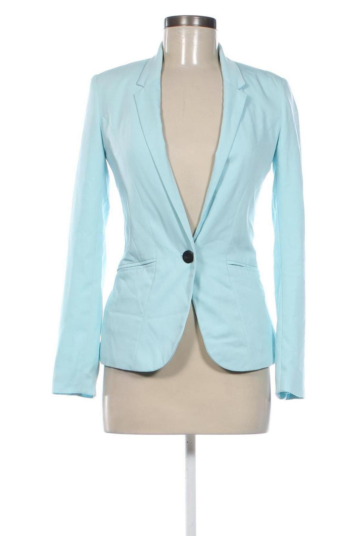 Damen Blazer Bershka, Größe S, Farbe Blau, Preis 13,99 €