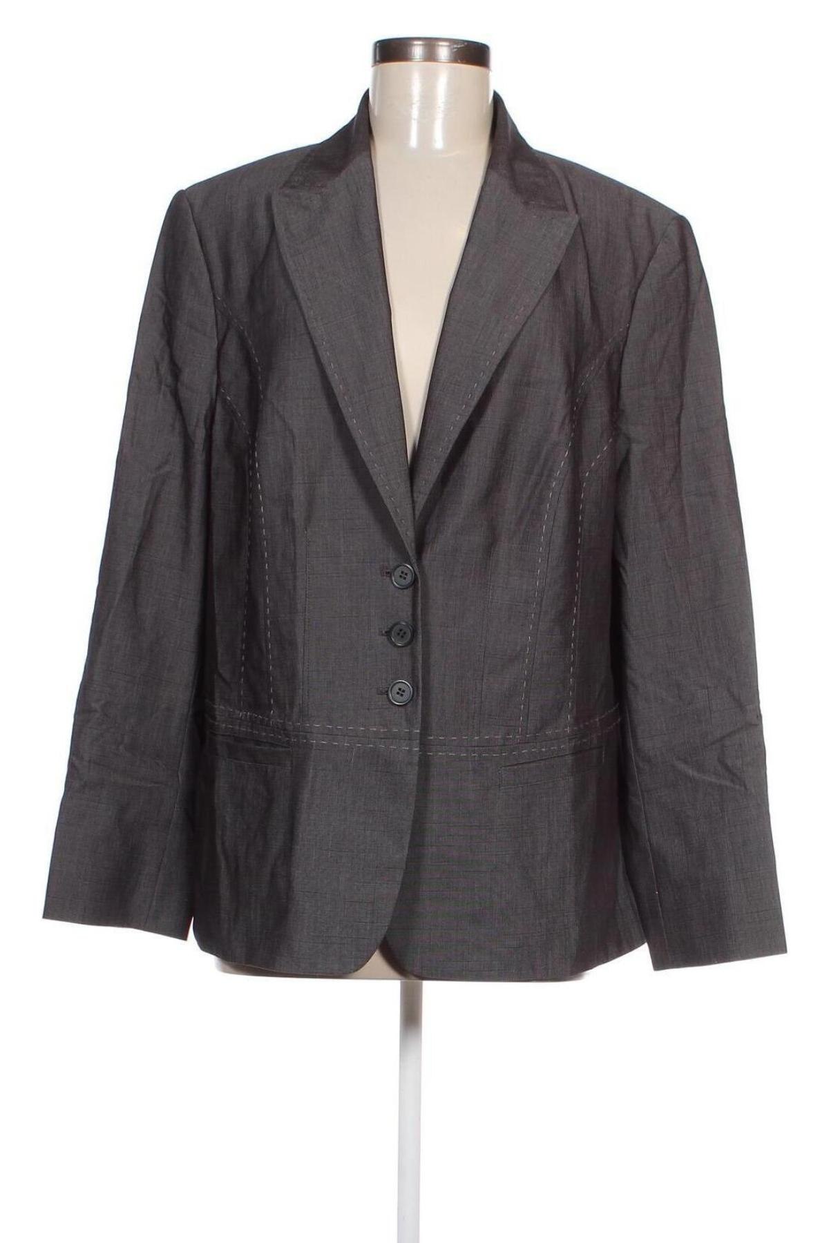 Damen Blazer Bianca, Größe XL, Farbe Grau, Preis 33,99 €