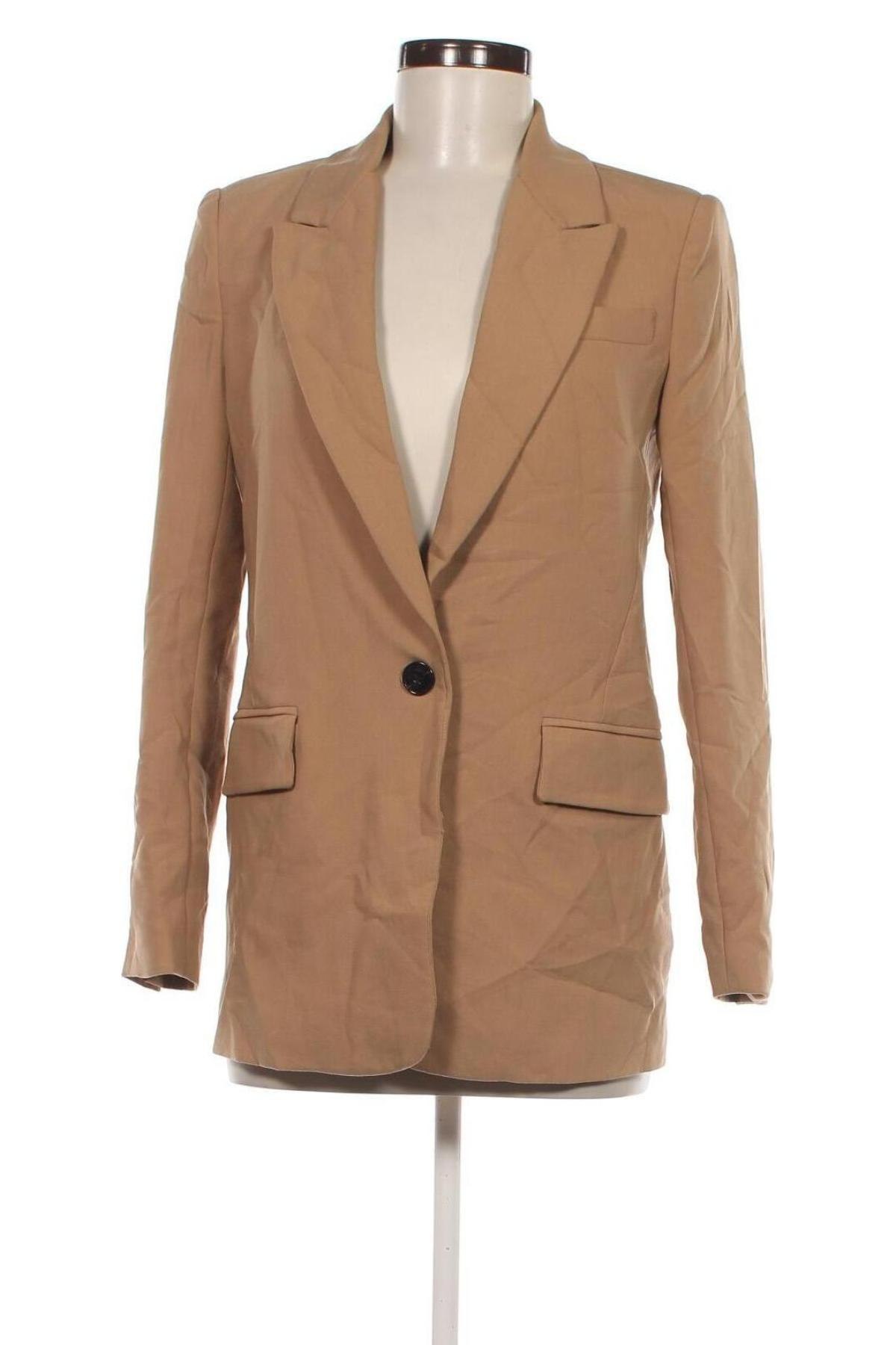 Damen Blazer Bruuns Bazaar, Größe XS, Farbe Beige, Preis 26,99 €