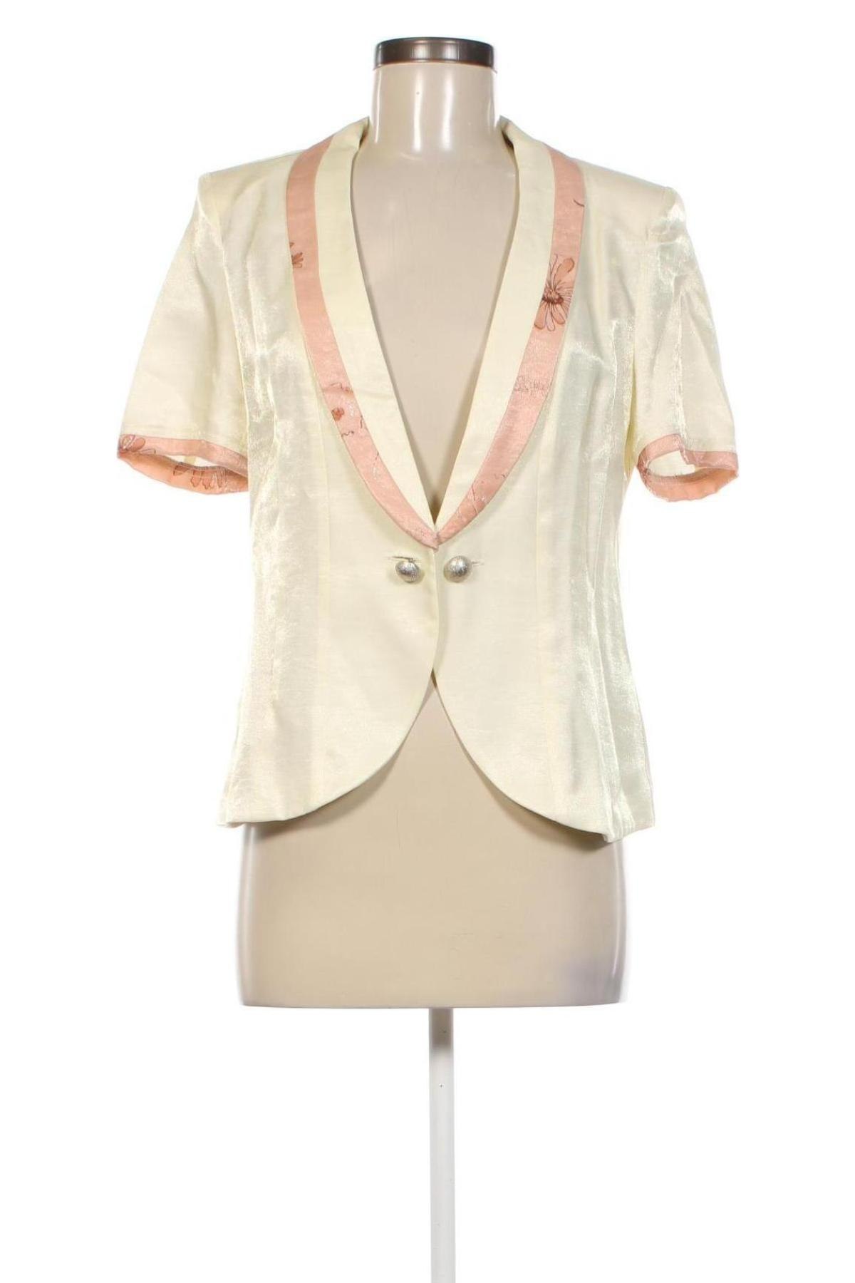 Damen Blazer Cream, Größe M, Farbe Gelb, Preis € 42,99