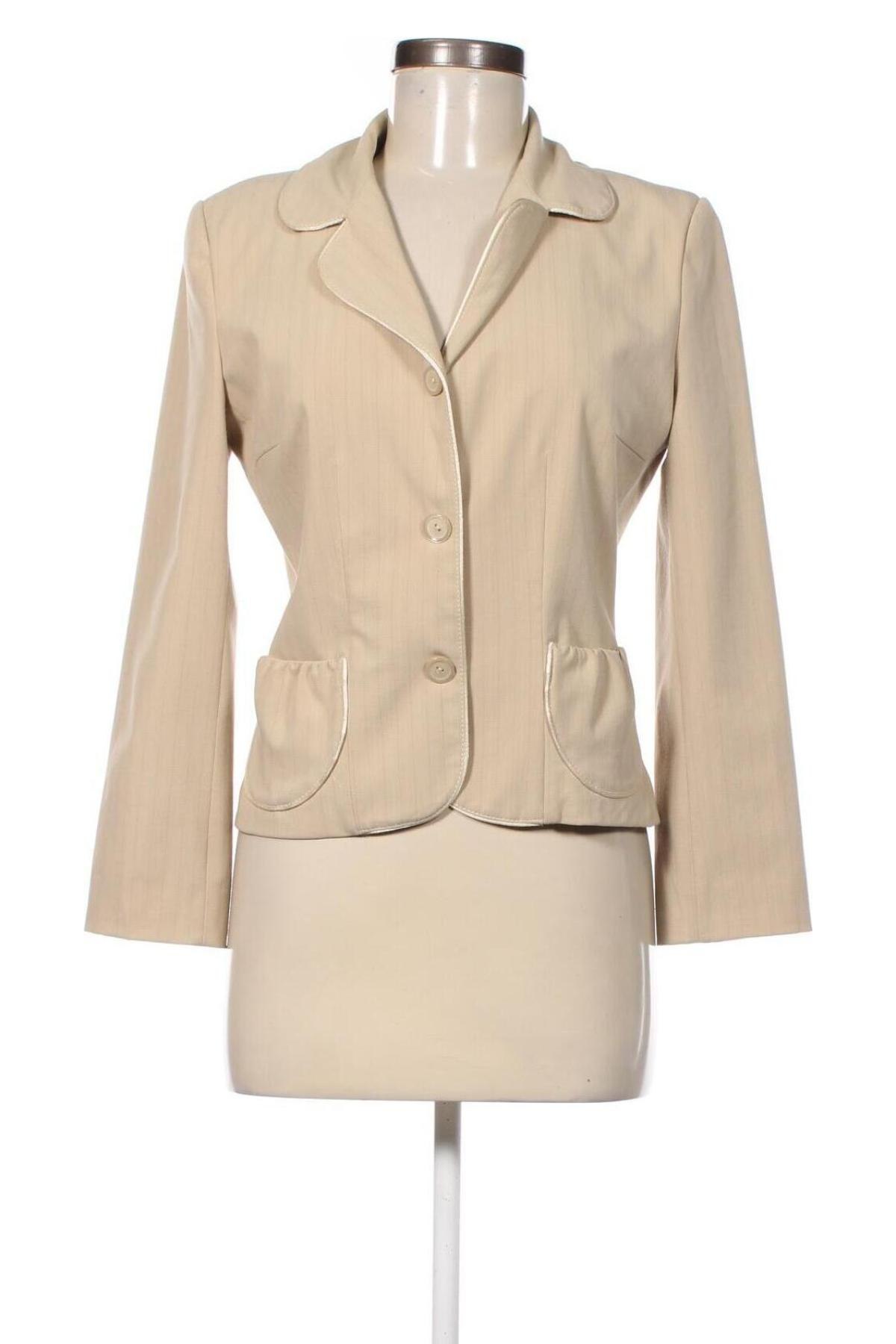 Damen Blazer Elizabeth, Größe L, Farbe Beige, Preis 14,99 €