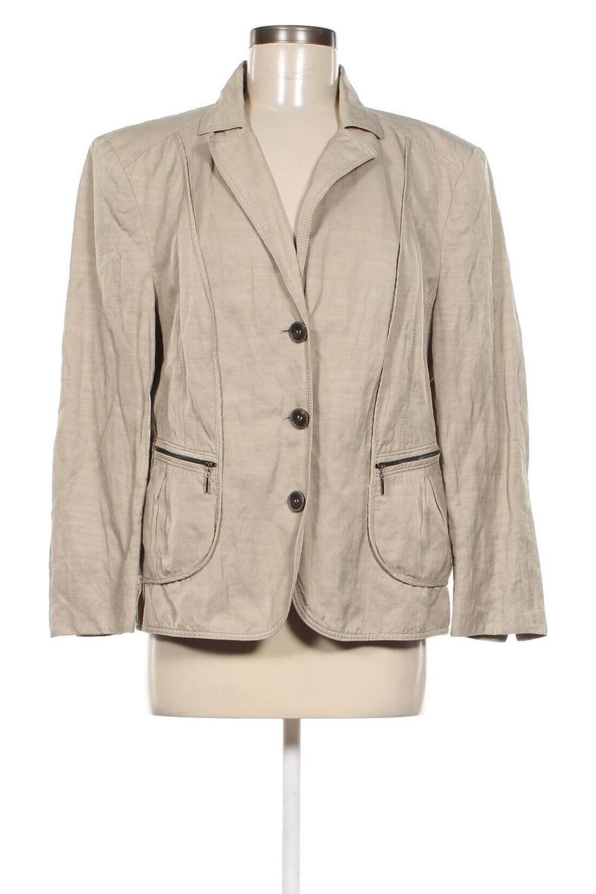 Damen Blazer Gerry Weber, Größe XL, Farbe Beige, Preis € 42,49