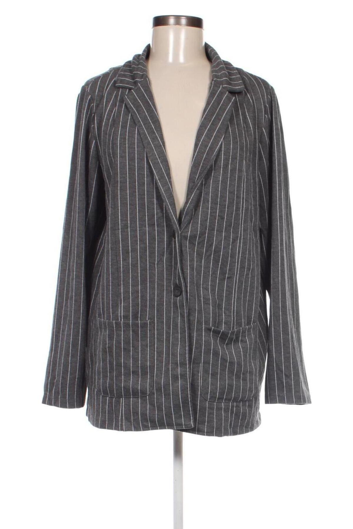 Damen Blazer Gina Benotti, Größe L, Farbe Grau, Preis 13,99 €