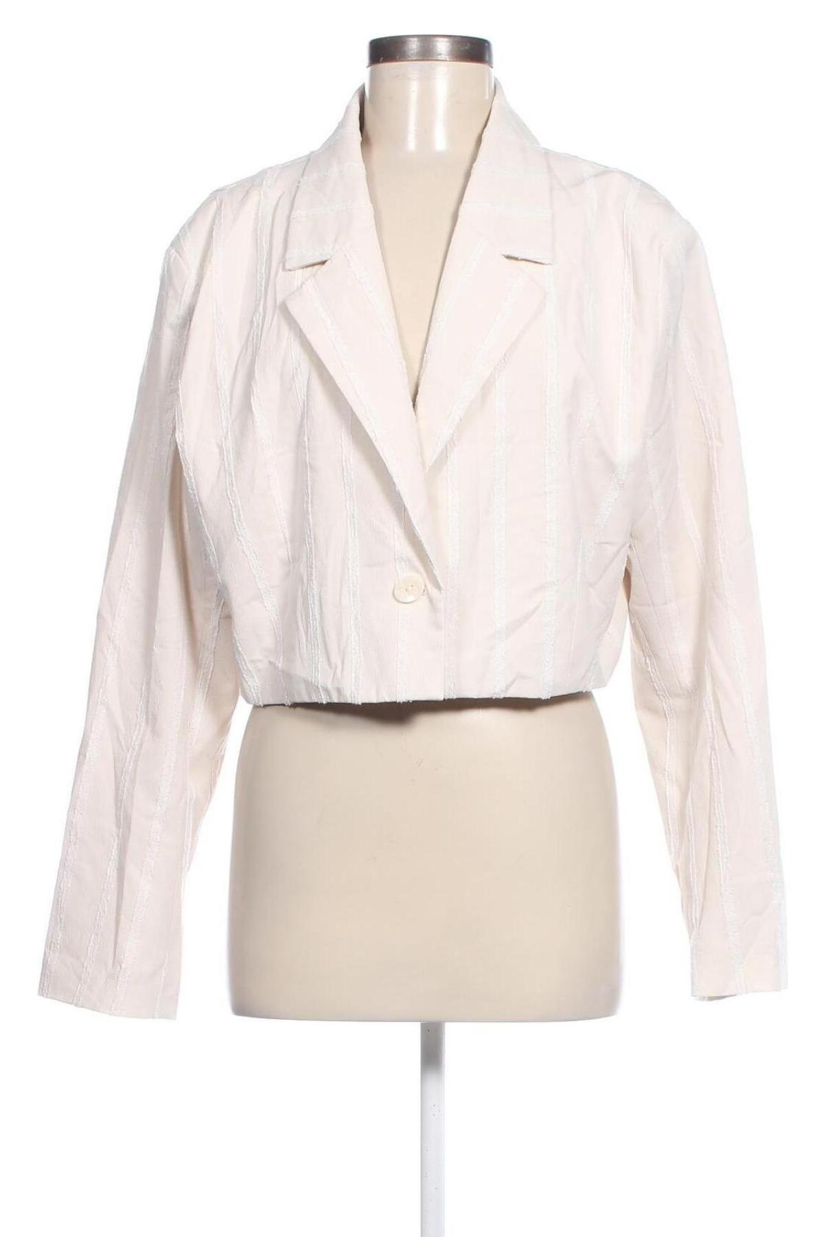 Damen Blazer H&M, Größe XL, Farbe Ecru, Preis € 33,99