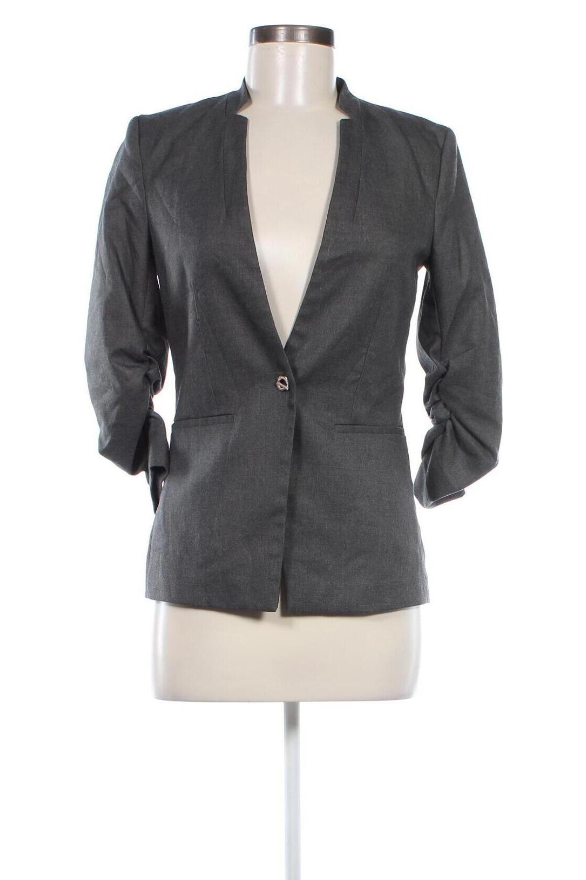 Damen Blazer H&M, Größe XS, Farbe Grau, Preis 7,99 €