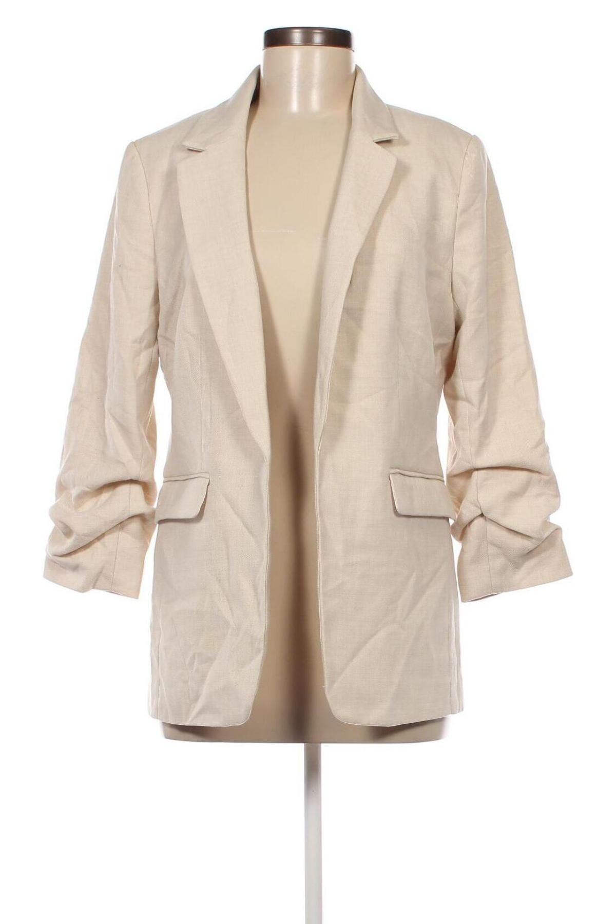 Damen Blazer H&M, Größe L, Farbe Beige, Preis € 13,99