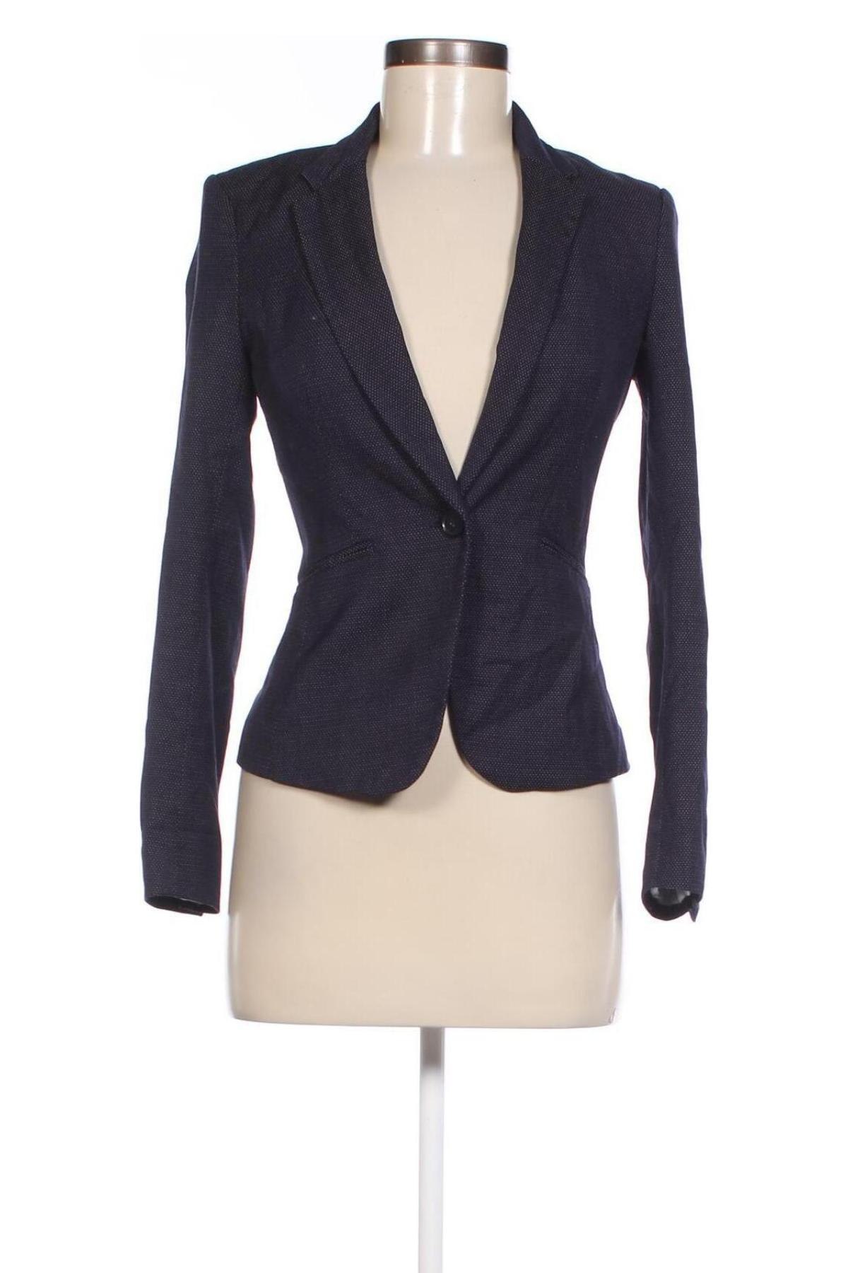 Damen Blazer H&M, Größe XS, Farbe Blau, Preis 10,49 €