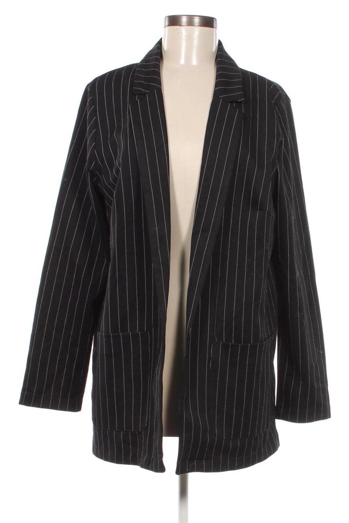 Damen Blazer H&M Divided, Größe L, Farbe Schwarz, Preis € 7,49