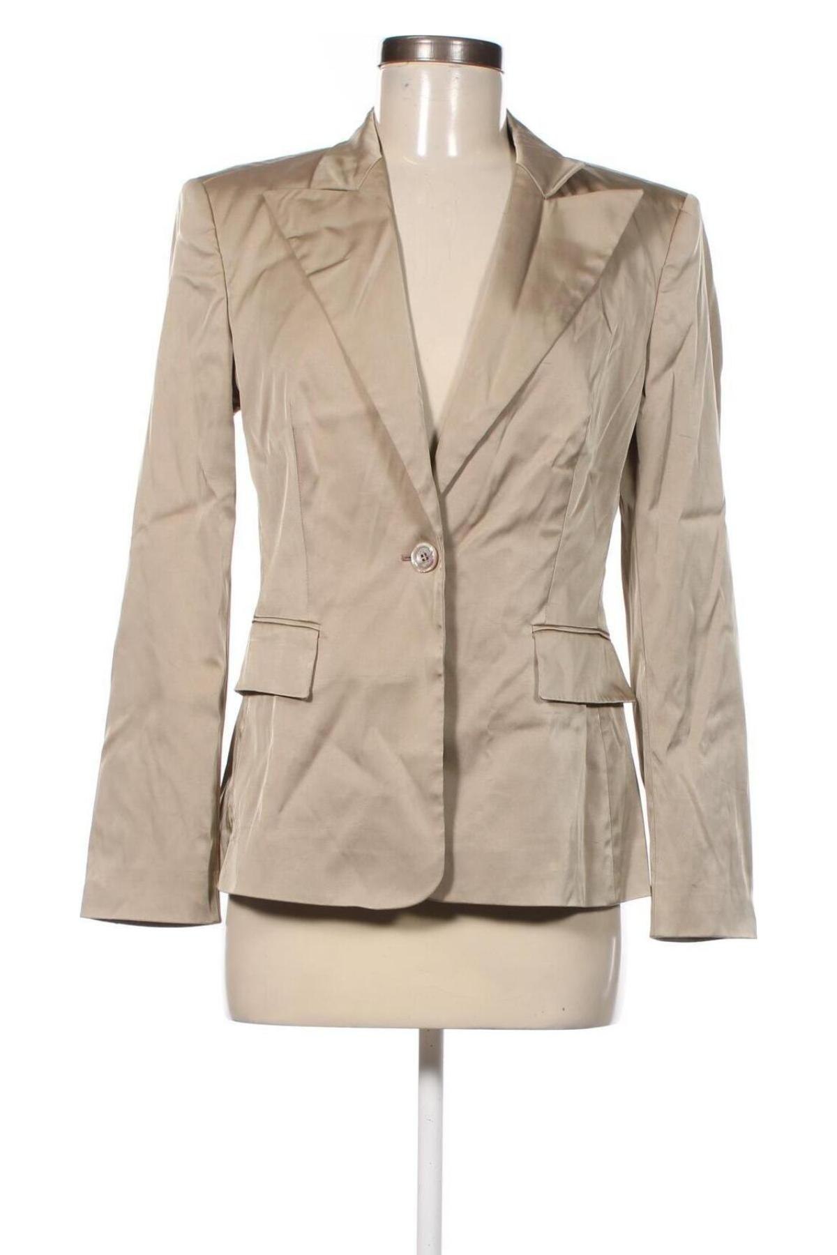 Damen Blazer Hugo Boss, Größe M, Farbe Beige, Preis 291,27 €