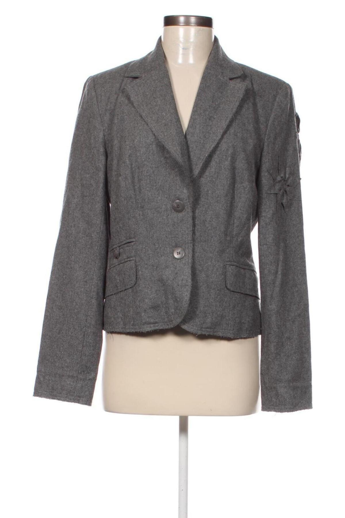 Damen Blazer Just B, Größe L, Farbe Grau, Preis € 15,99