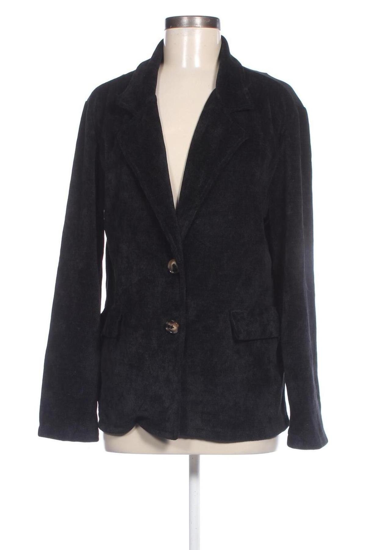 Damen Blazer Made In Italy, Größe XXL, Farbe Schwarz, Preis € 10,49