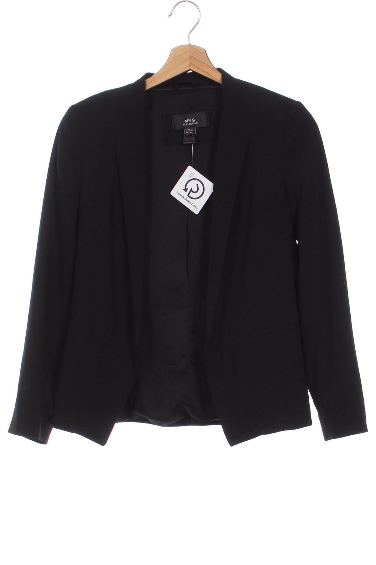 Damen Blazer Mango, Größe XS, Farbe Schwarz, Preis 18,99 €