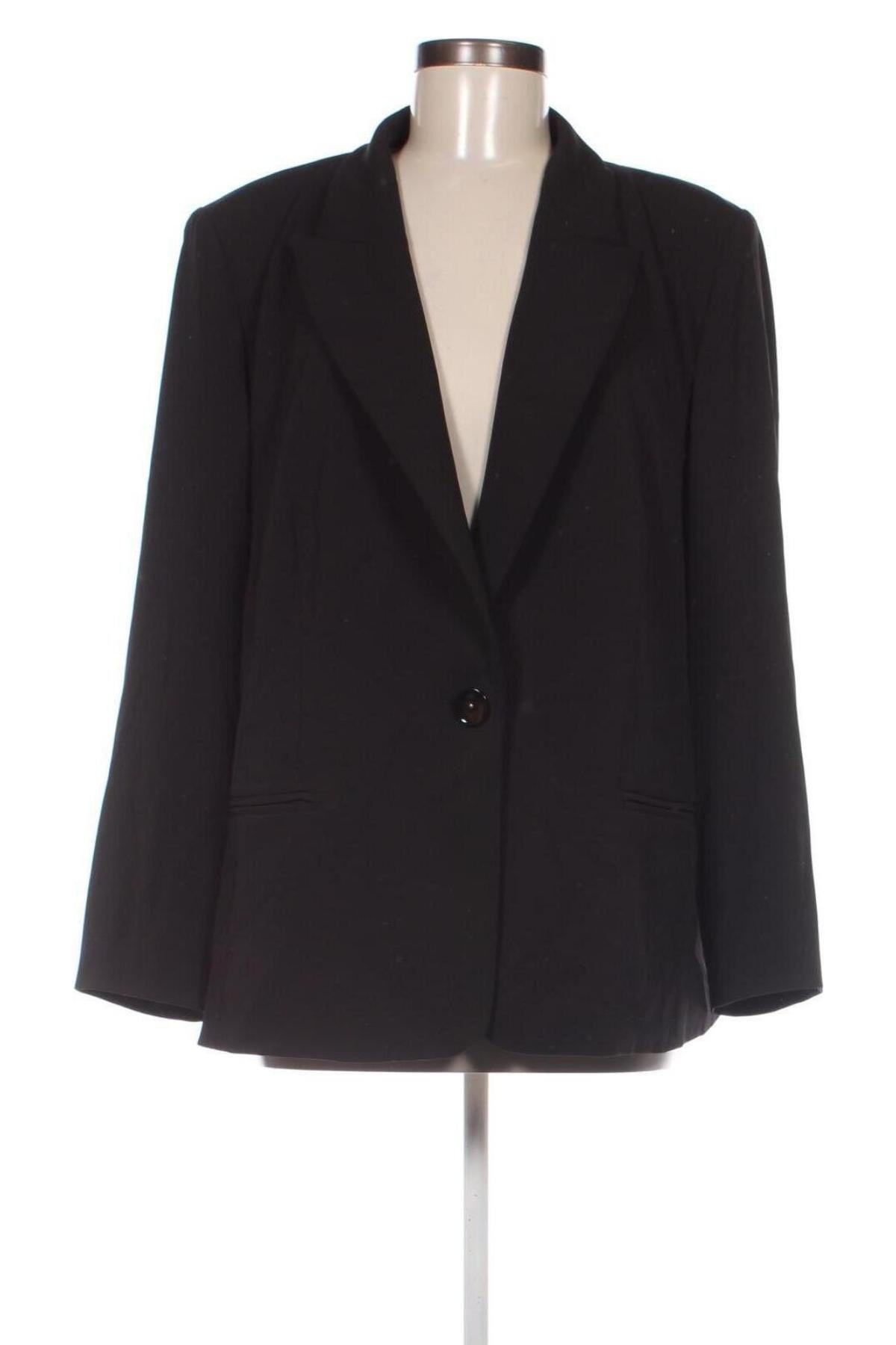 Damen Blazer Marina Rinaldi, Größe XXL, Farbe Schwarz, Preis 167,29 €