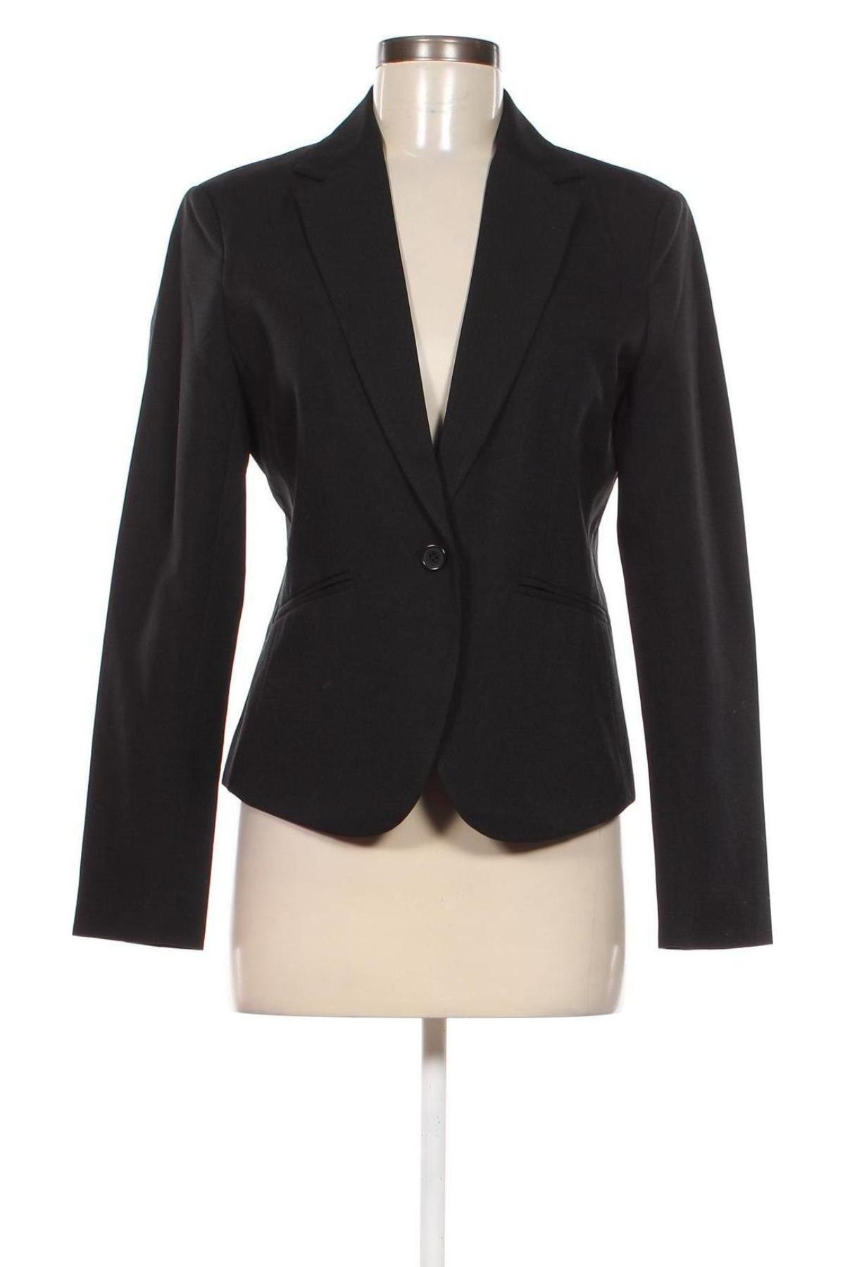 Damen Blazer Oodji, Größe L, Farbe Schwarz, Preis 28,21 €