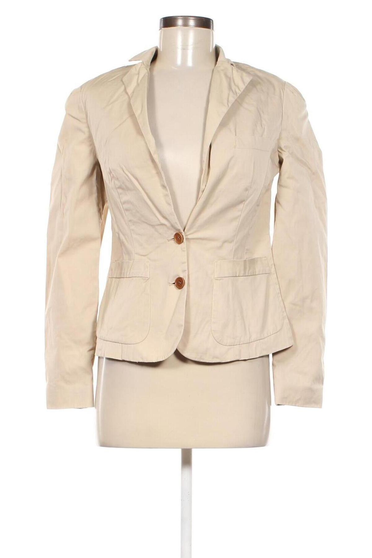 Damen Blazer Stefanel, Größe M, Farbe Beige, Preis 52,99 €