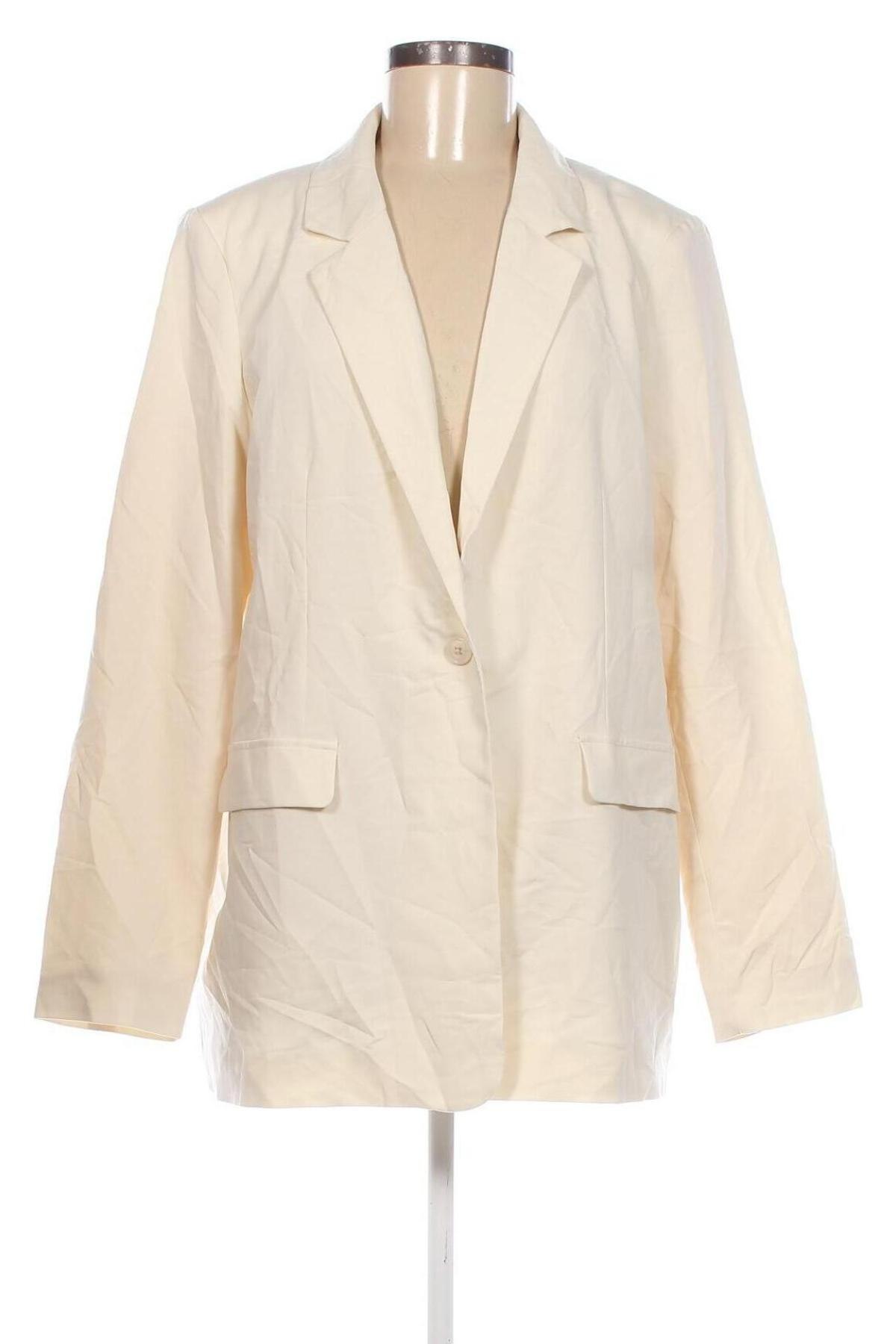 Damen Blazer Vero Moda, Größe L, Farbe Ecru, Preis 28,99 €