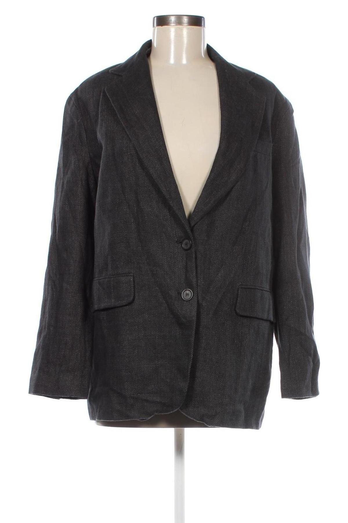 Damen Blazer Zara, Größe S, Farbe Grau, Preis 13,99 €