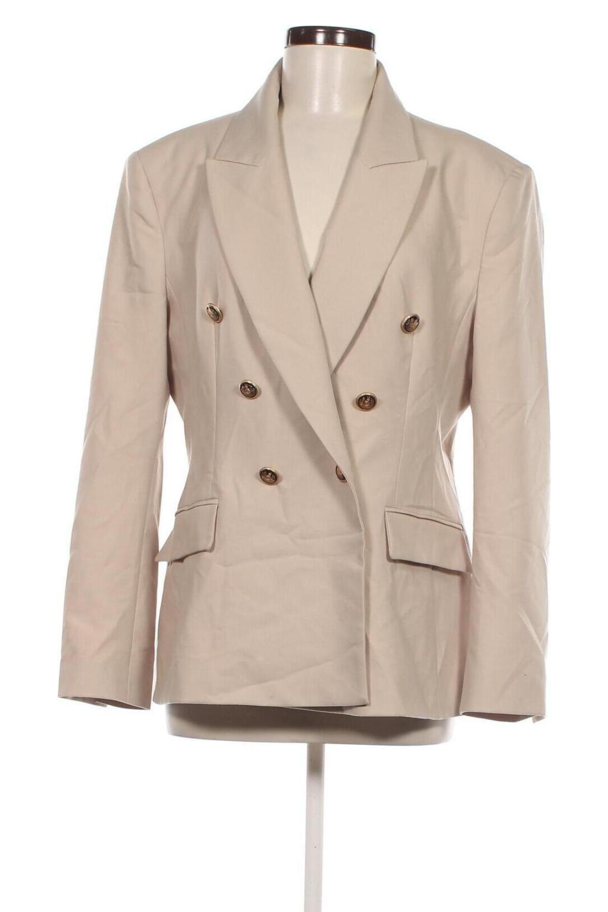 Damen Blazer Zara, Größe XL, Farbe Beige, Preis 33,99 €