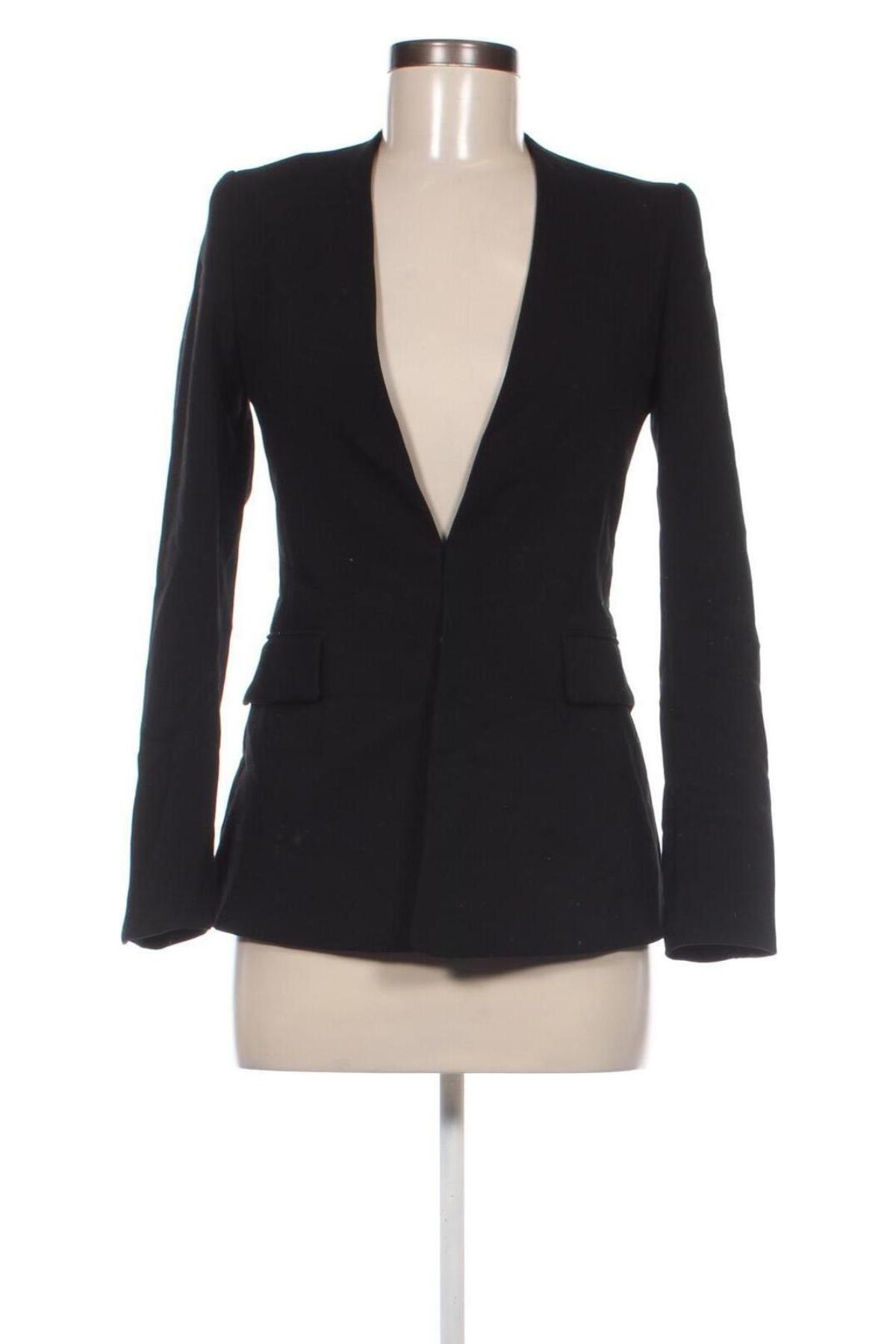 Damen Blazer Zara, Größe XS, Farbe Schwarz, Preis 33,99 €