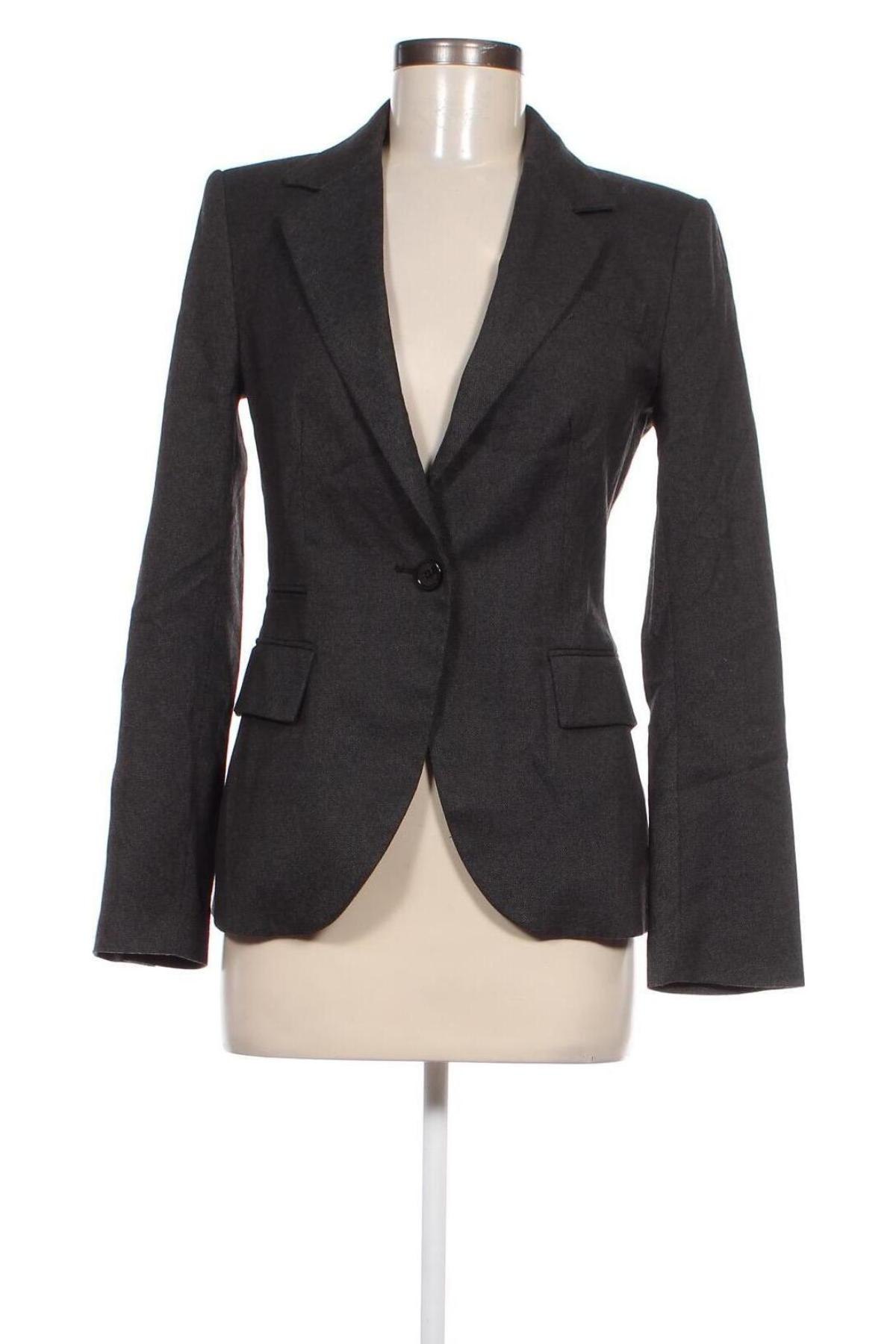 Damen Blazer Zara, Größe M, Farbe Grau, Preis 17,49 €