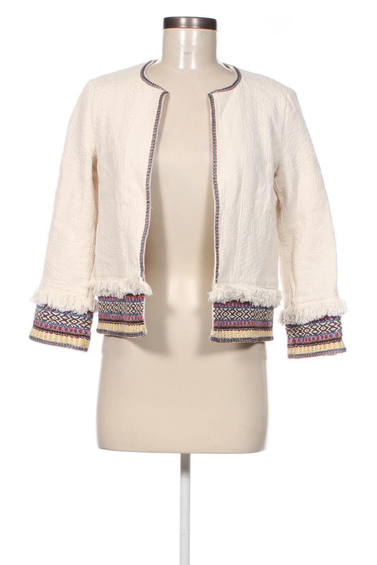 Damen Blazer Zara Trafaluc, Größe S, Farbe Beige, Preis € 33,79