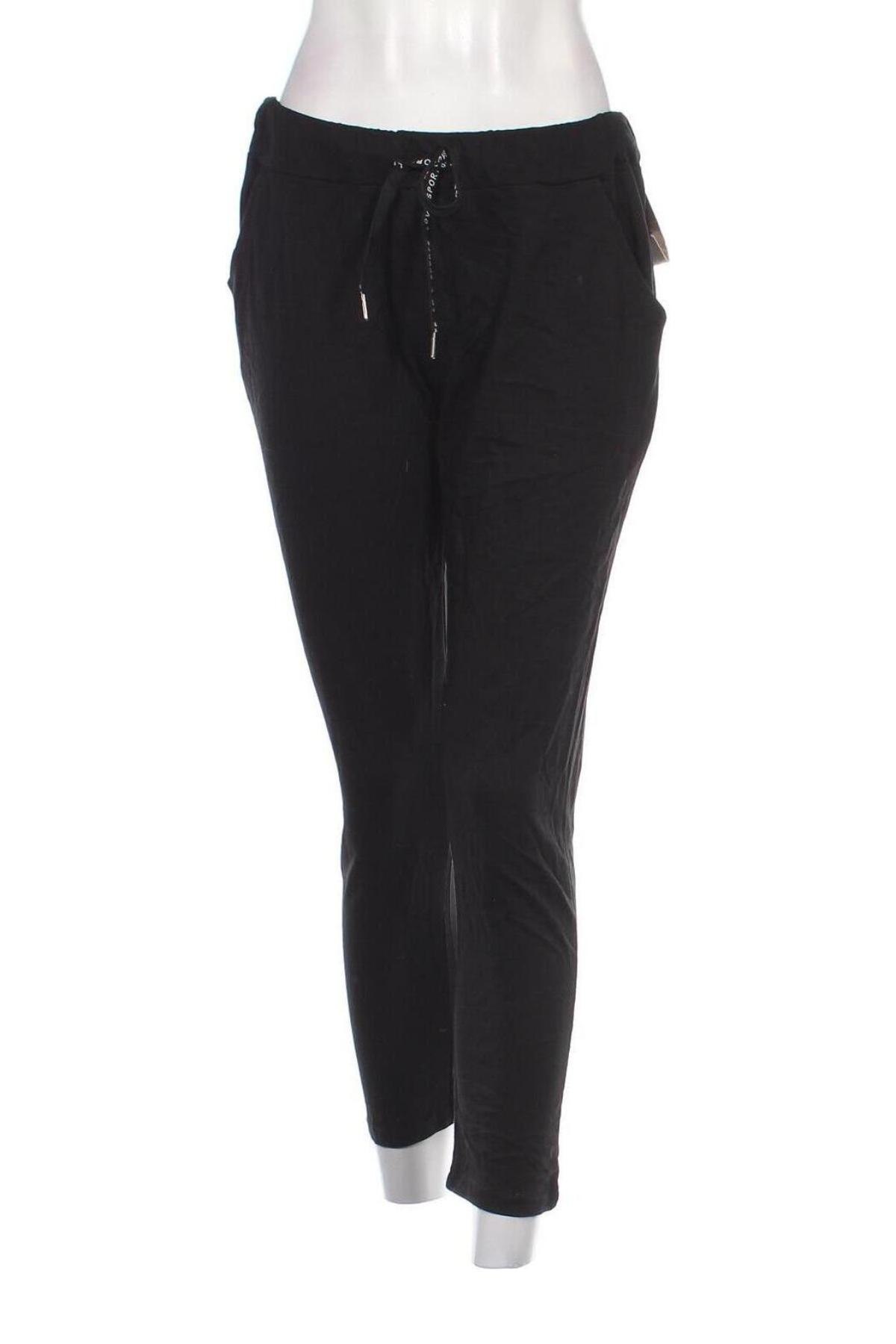 Pantaloni trening de femei, Mărime S, Culoare Negru, Preț 76,99 Lei