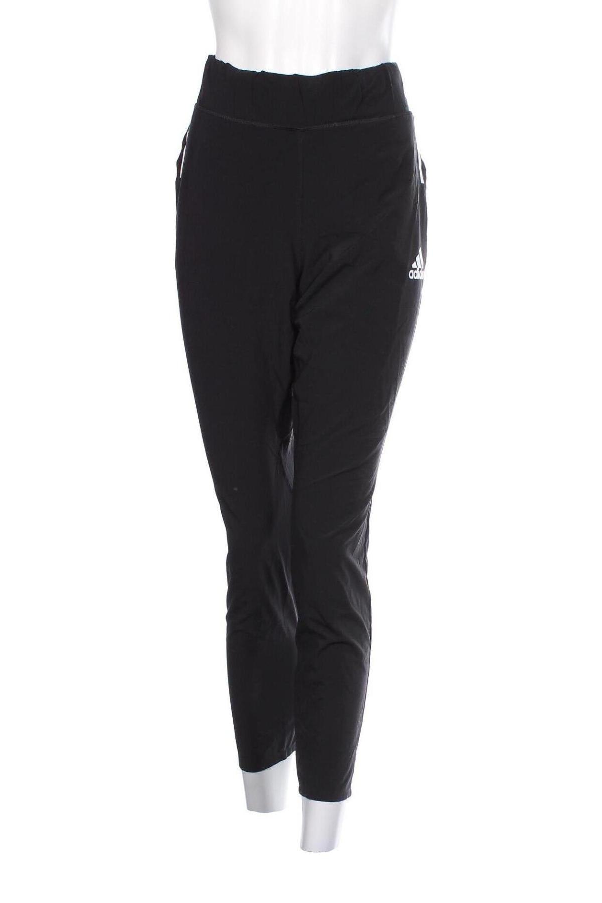 Pantaloni trening de femei Adidas, Mărime L, Culoare Negru, Preț 128,99 Lei