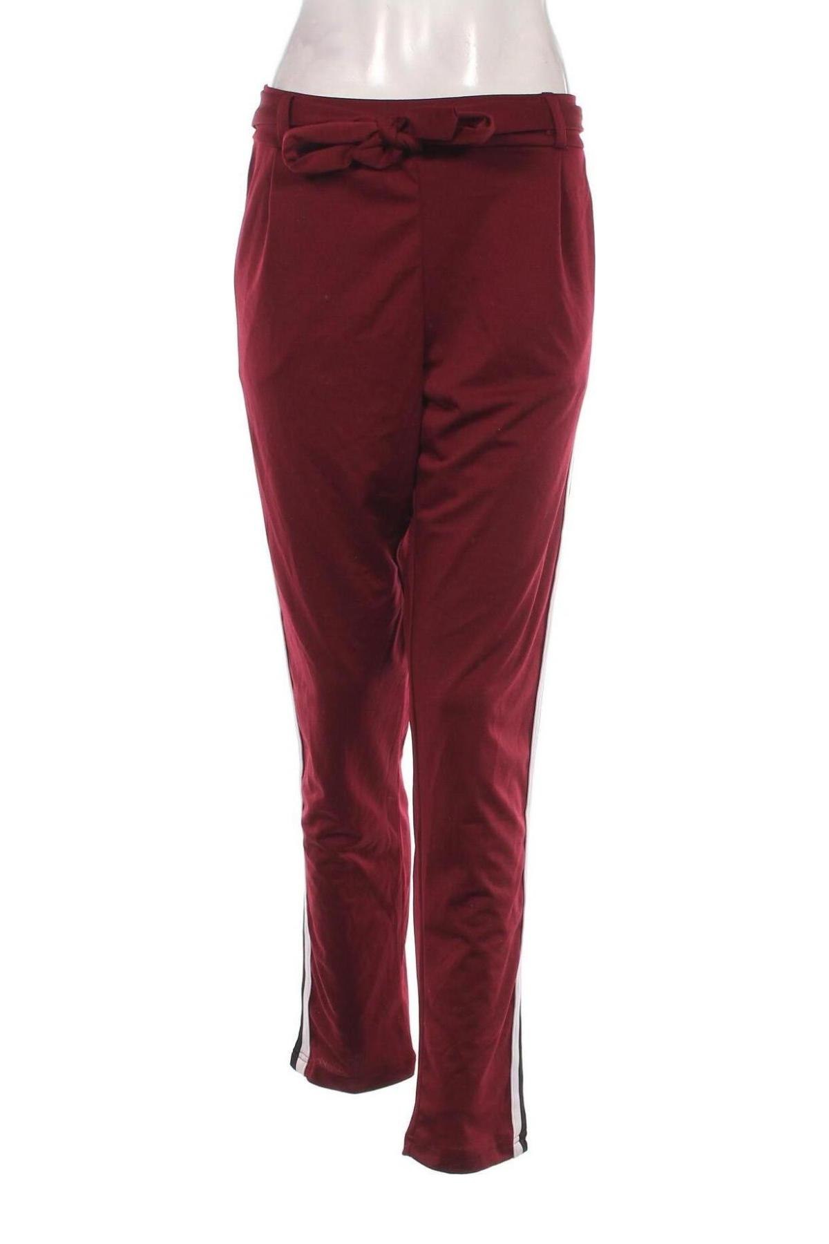 Pantaloni trening de femei Casual Ladies, Mărime XL, Culoare Roșu, Preț 52,99 Lei