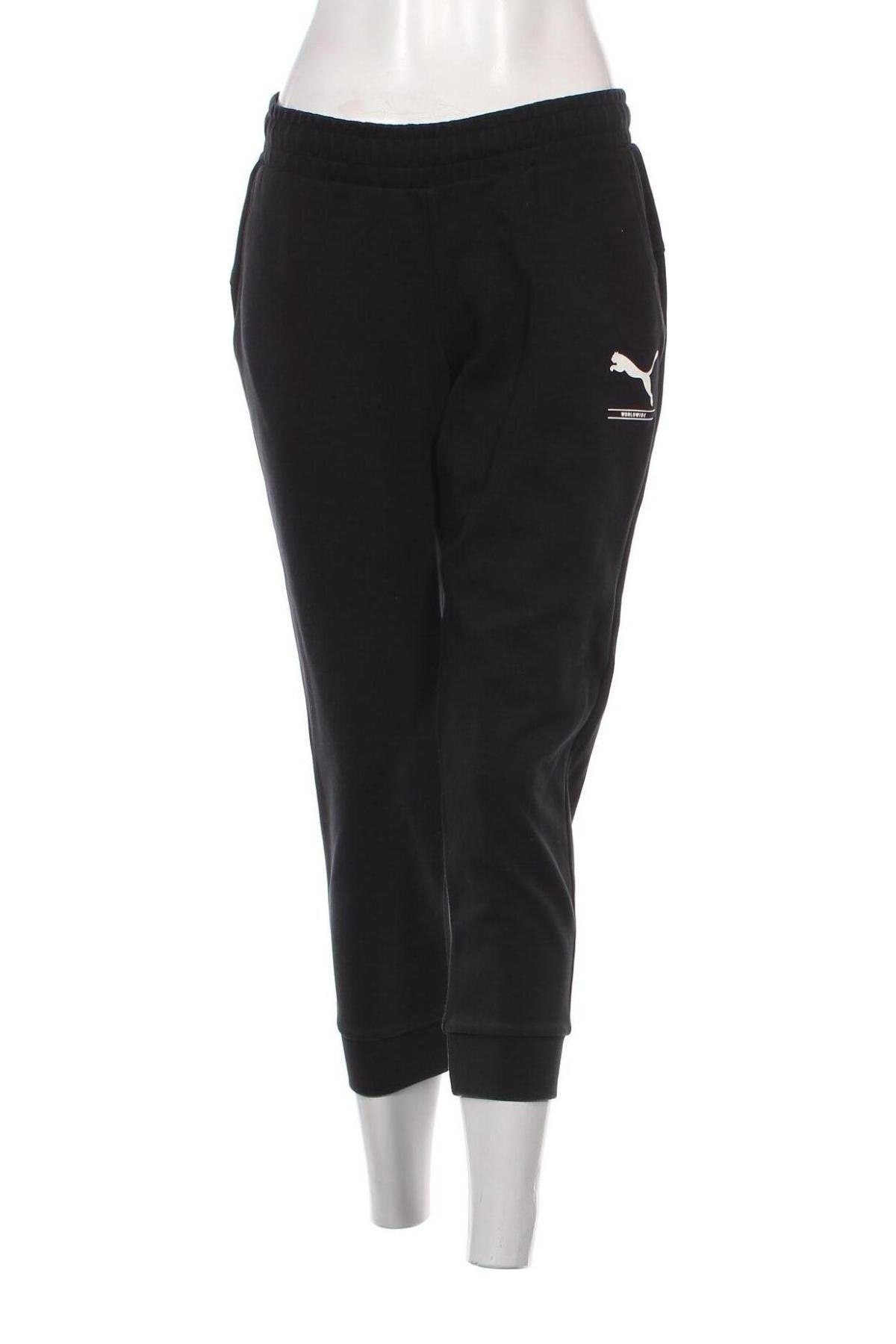 Pantaloni trening de femei PUMA, Mărime M, Culoare Negru, Preț 281,00 Lei