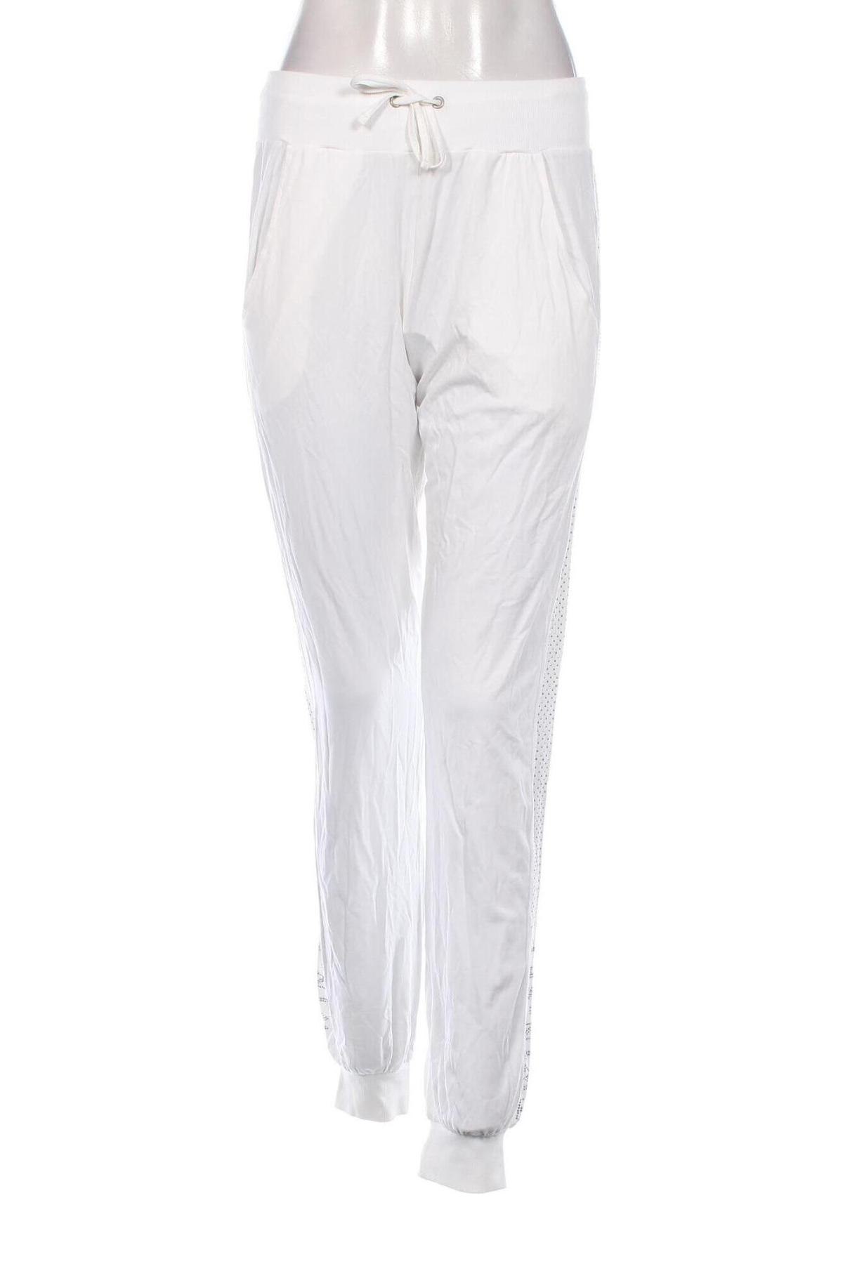 Pantaloni trening de femei TWINSET, Mărime S, Culoare Alb, Preț 269,99 Lei