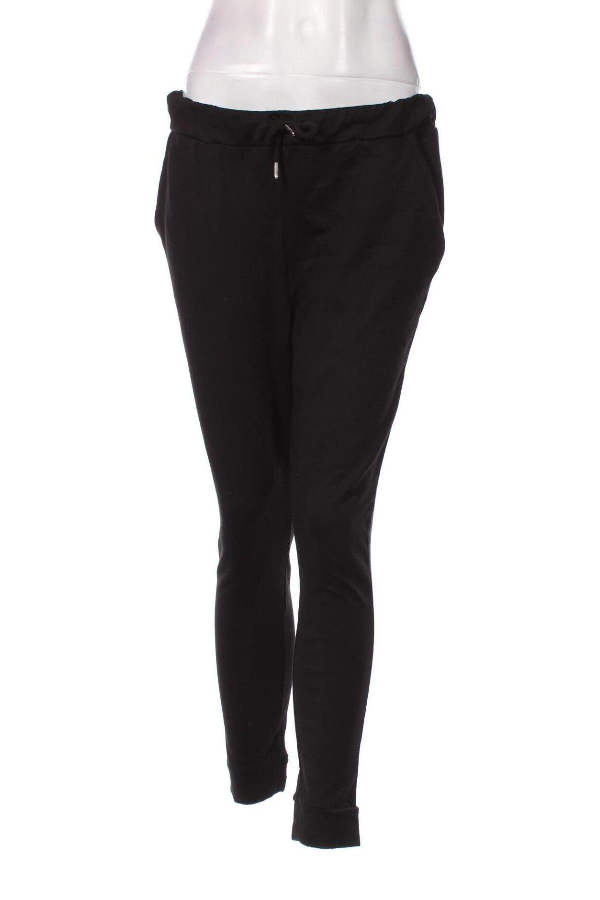 Pantaloni trening de femei True Style, Mărime S, Culoare Negru, Preț 38,99 Lei