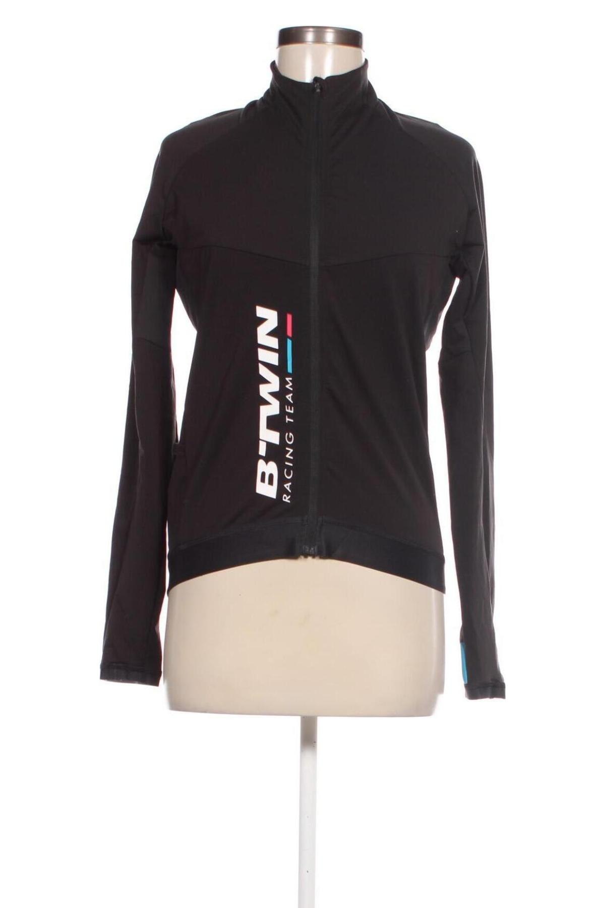 Damska bluza sportowa Decathlon, Rozmiar M, Kolor Czarny, Cena 56,99 zł