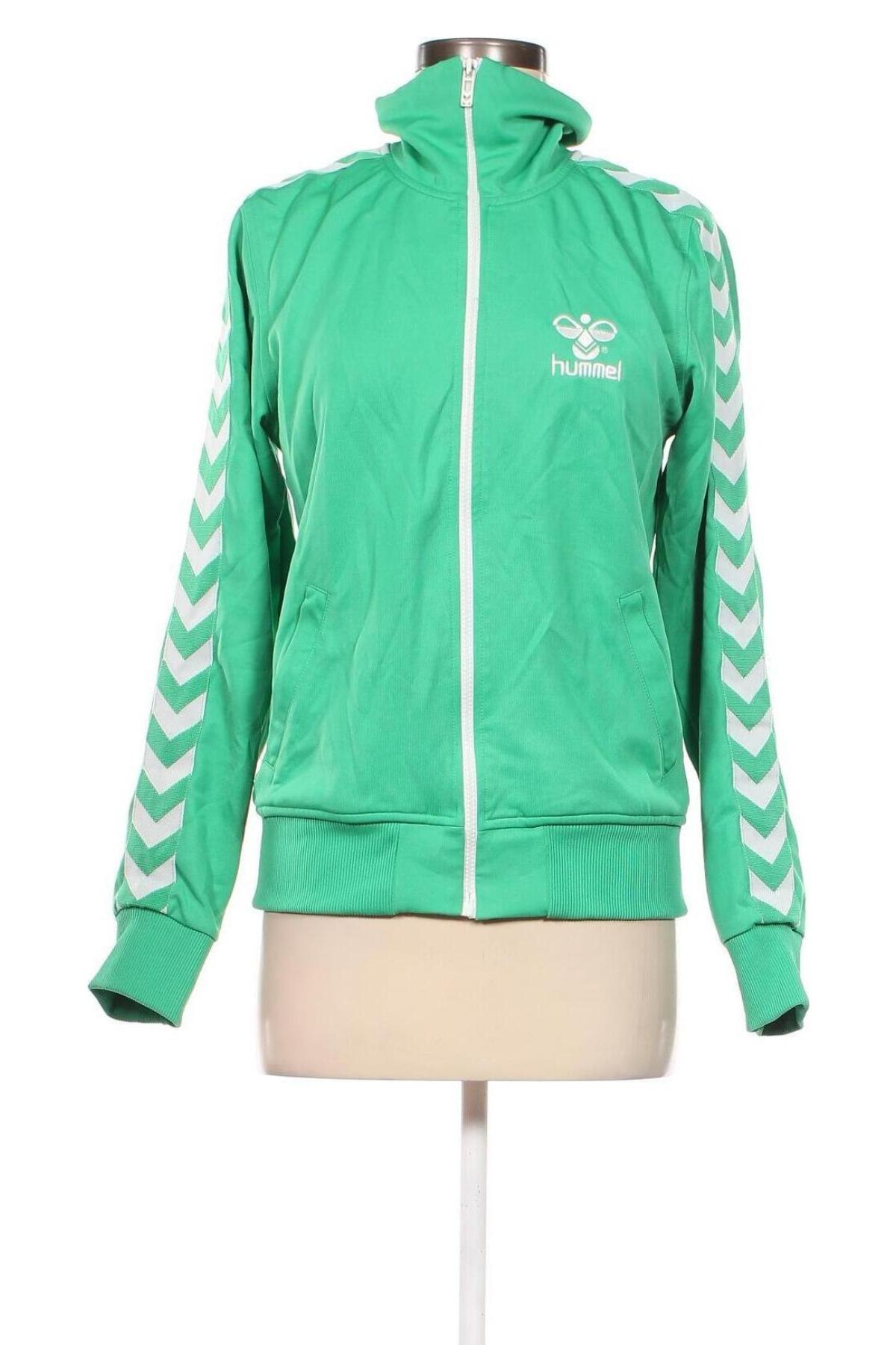 Bluză trening de femei Hummel, Mărime L, Culoare Verde, Preț 56,99 Lei