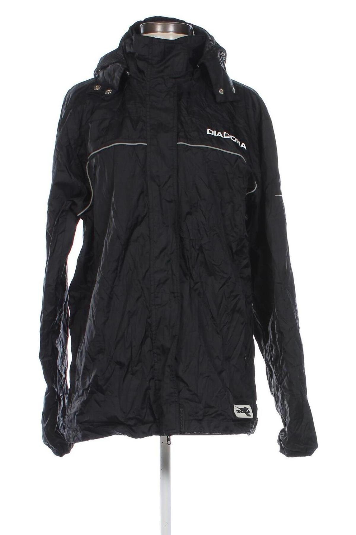 Damen Sportjacke Diadora, Größe M, Farbe Schwarz, Preis € 31,49